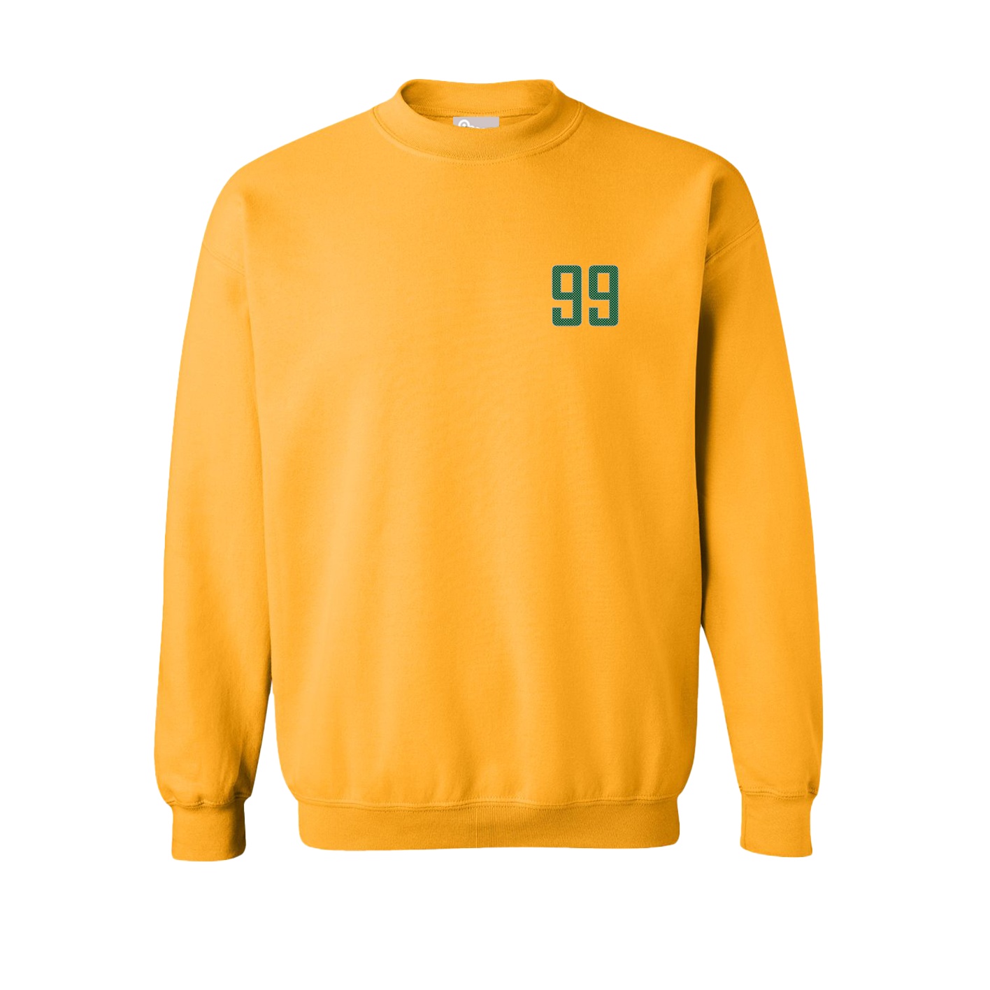 Fleece Crew — Front Shirsy in Gold