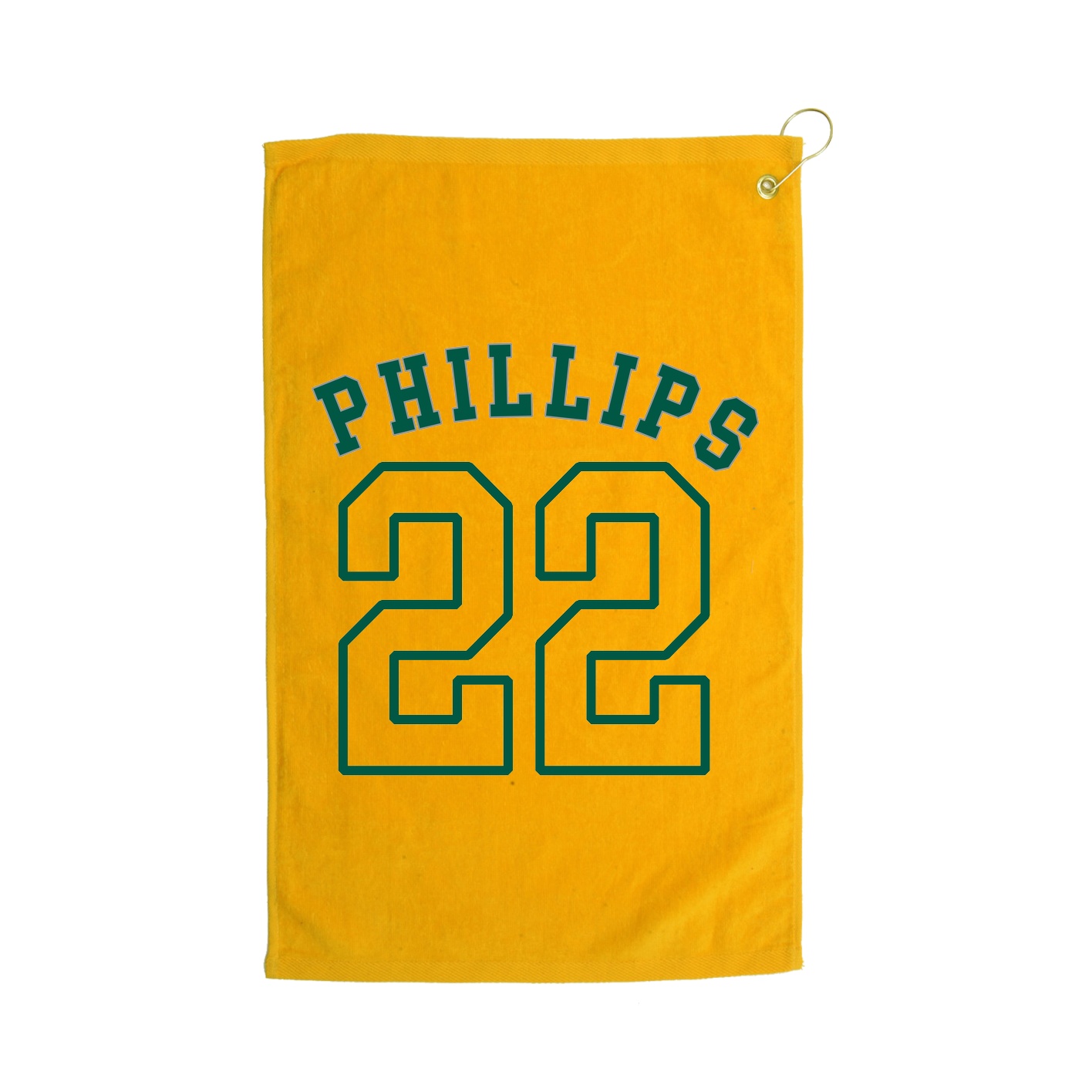 Golf Towel — Shirsey Arch in Gold