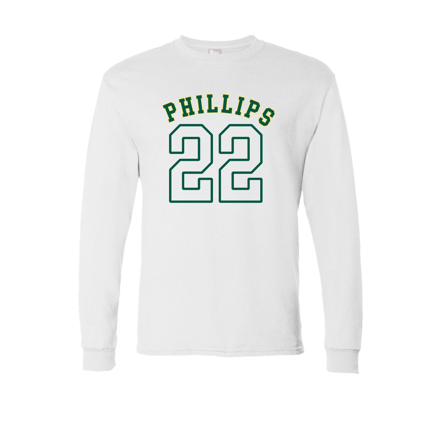 Long Sleeve Tee — Shirsey Arch in White