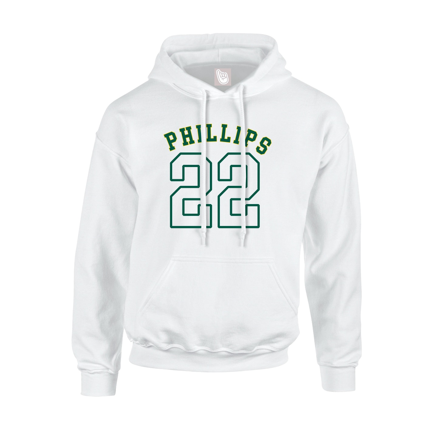 Hoodie — Shirsey Arch in White