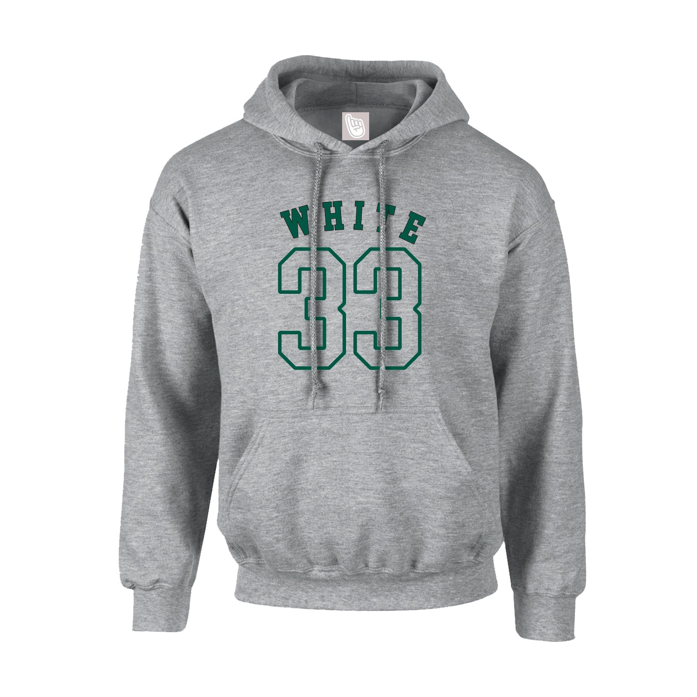 Youth Hoodie — Shirsey Arch in Grey