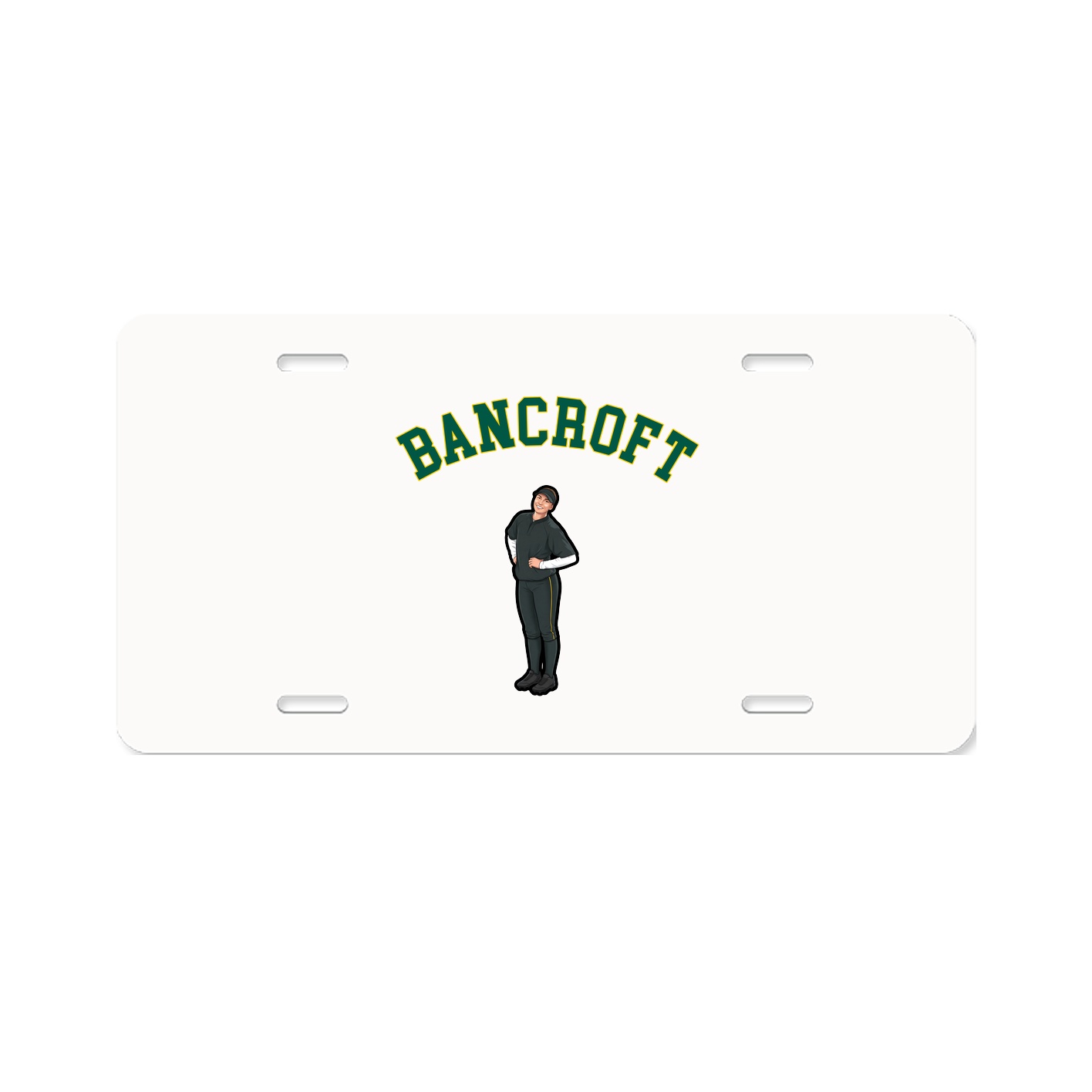 License Plate — Shirsey Arch in Classic