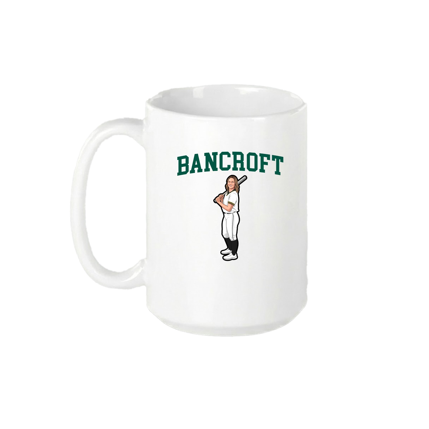 15oz Coffee Mug — Shirsey in White