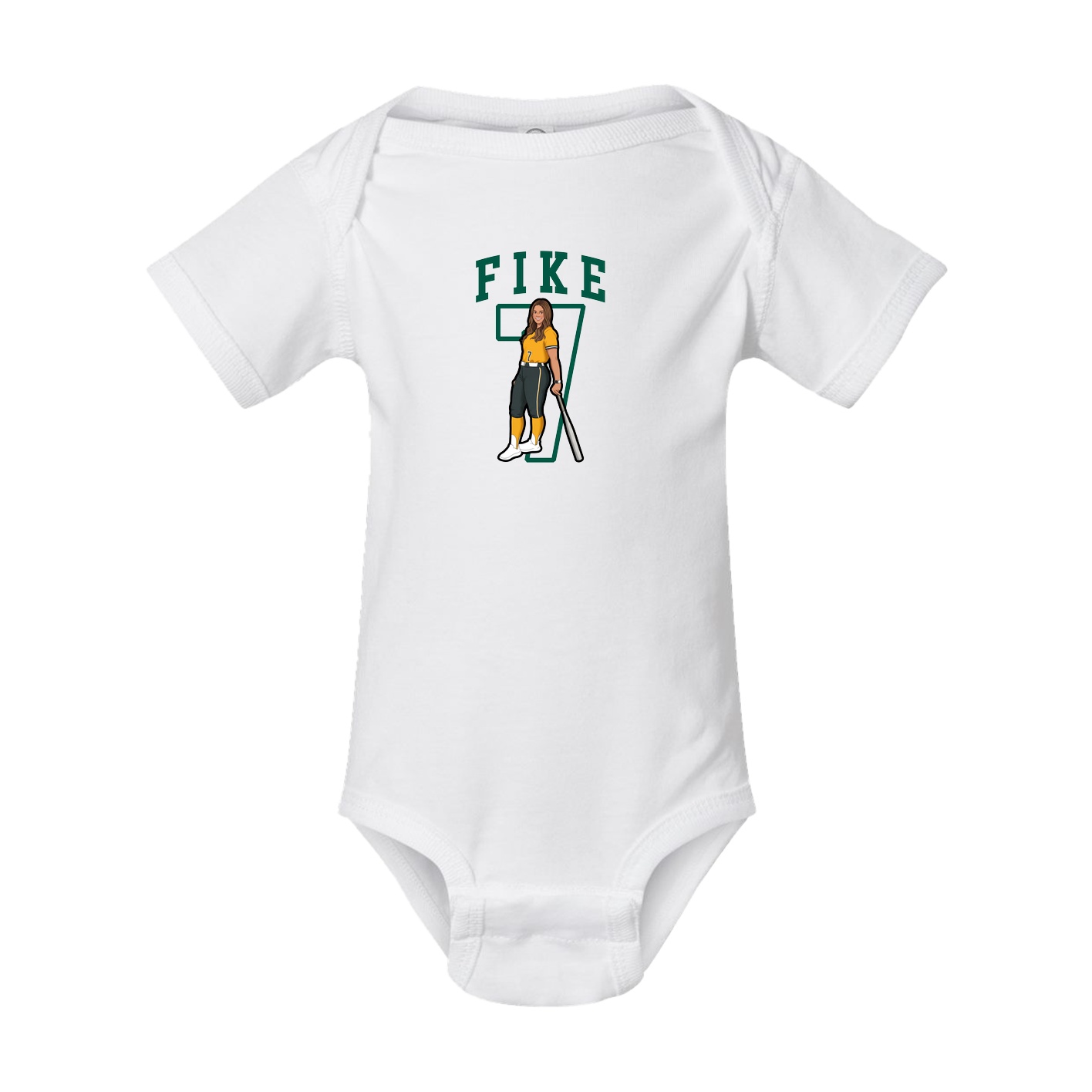 Baby Onesie — Shirsey in White