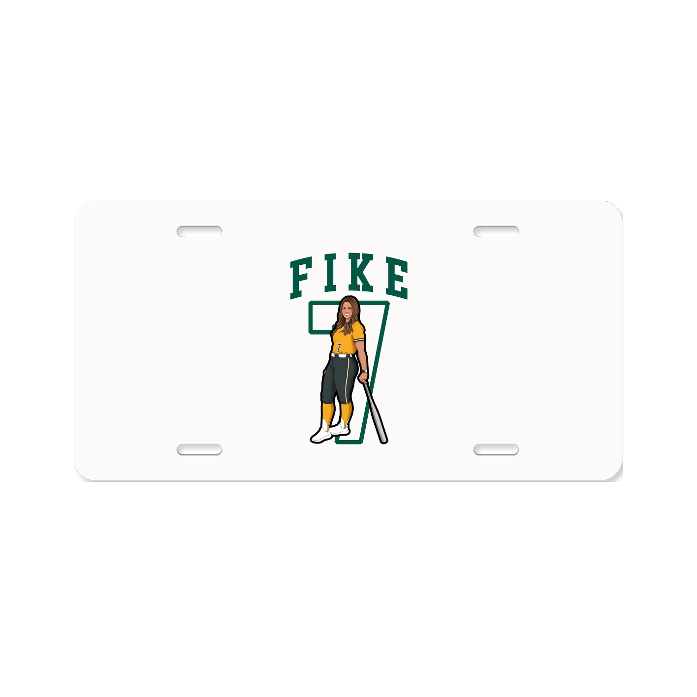 License Plate — Shirsey in Classic