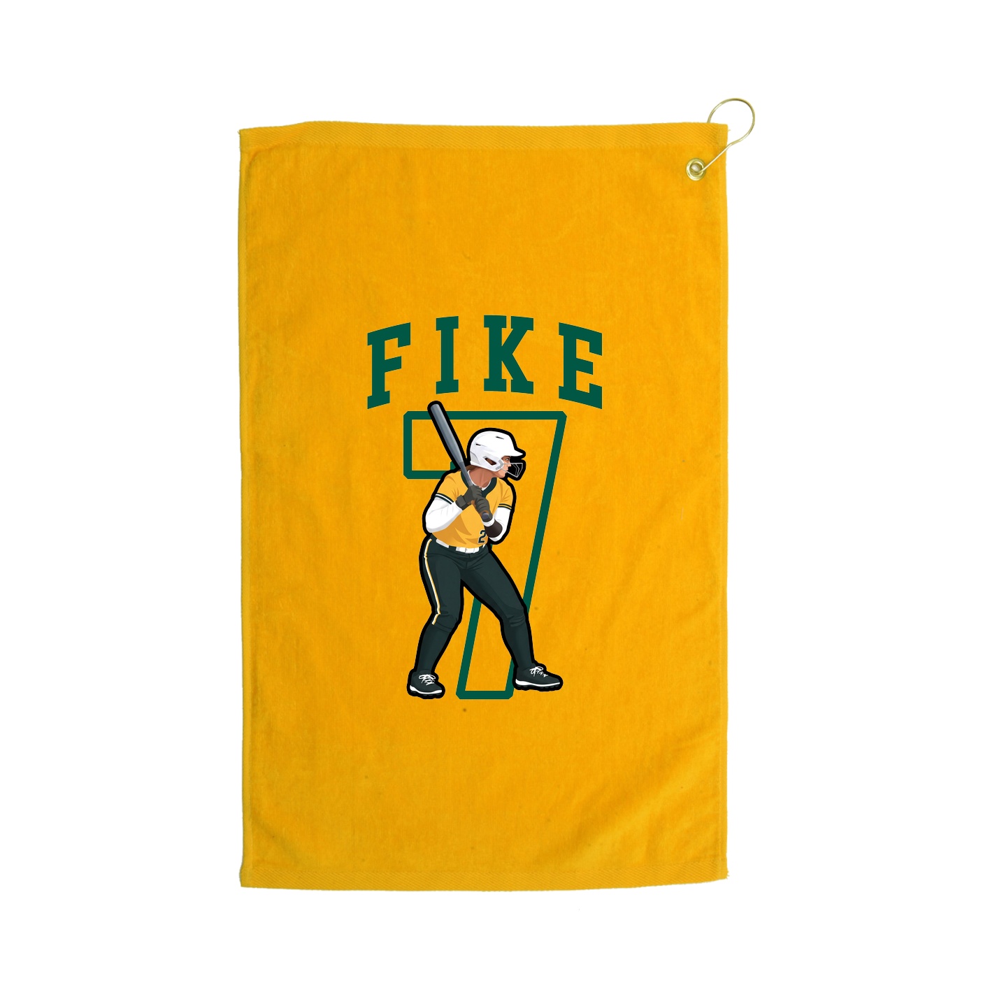 Golf Towel — Shirsey in Gold