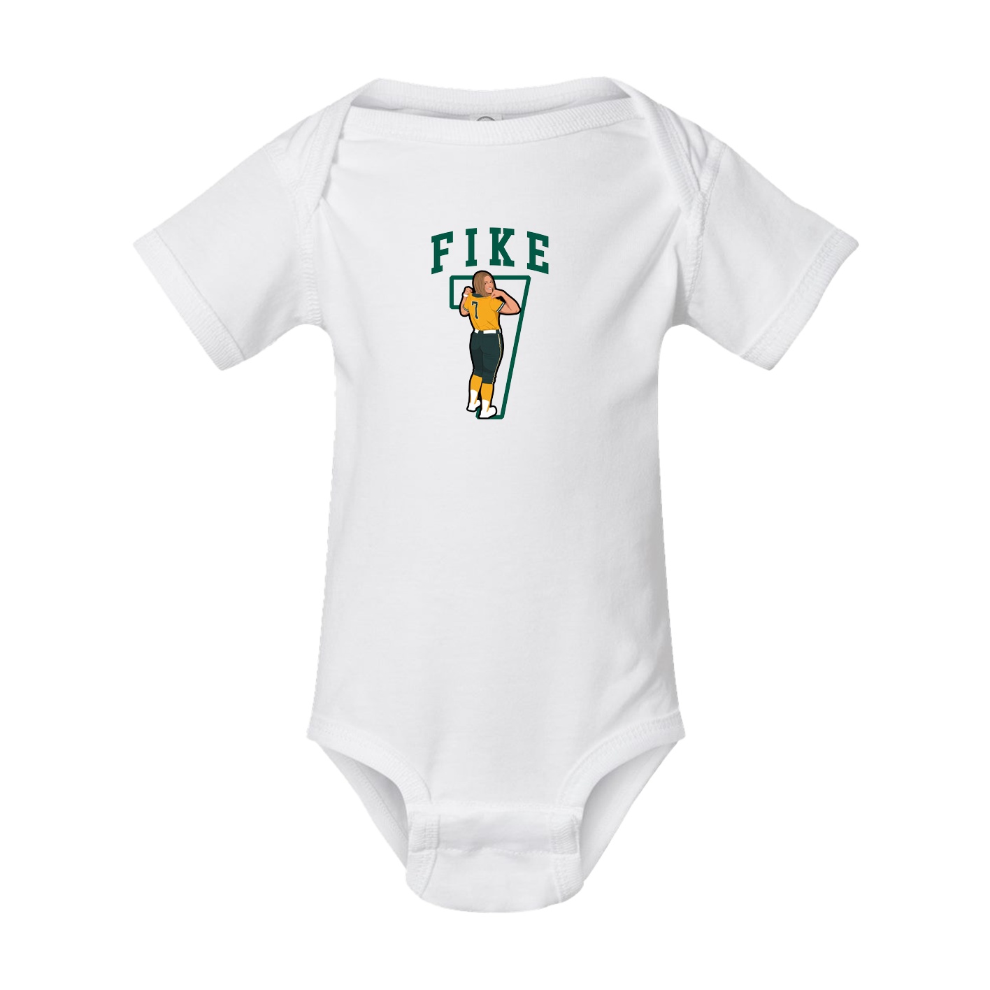 Baby Onesie — Shirsey in White