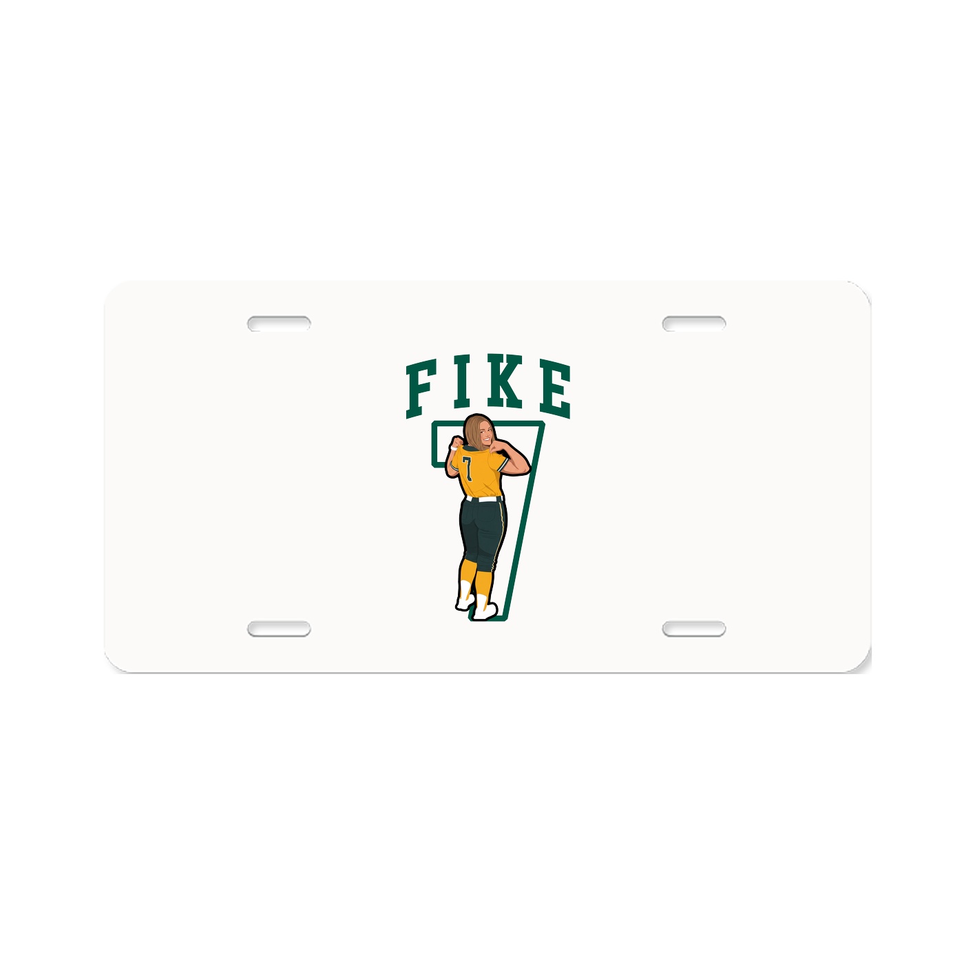 License Plate — Shirsey in Classic