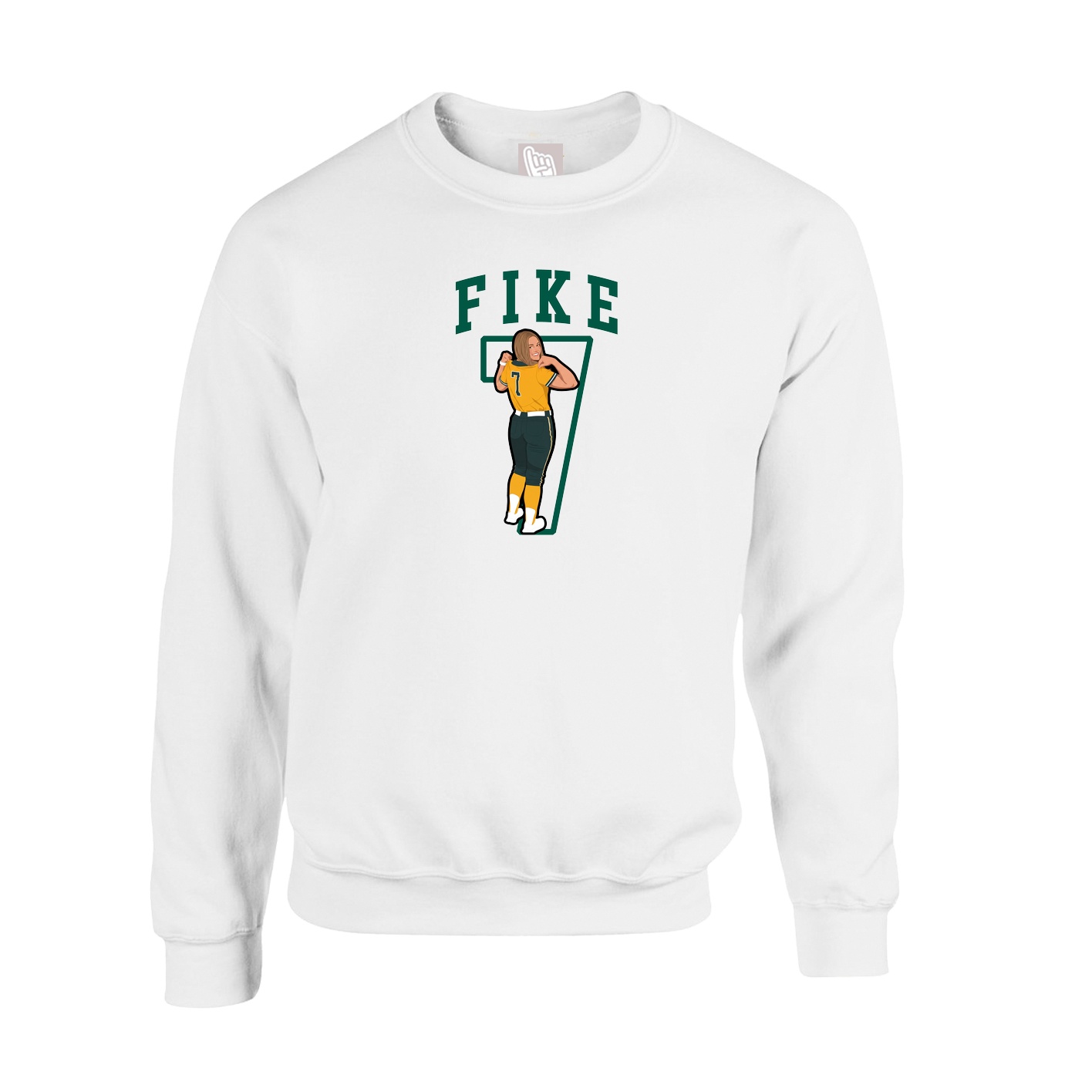 Fleece Crew — Shirsey in White