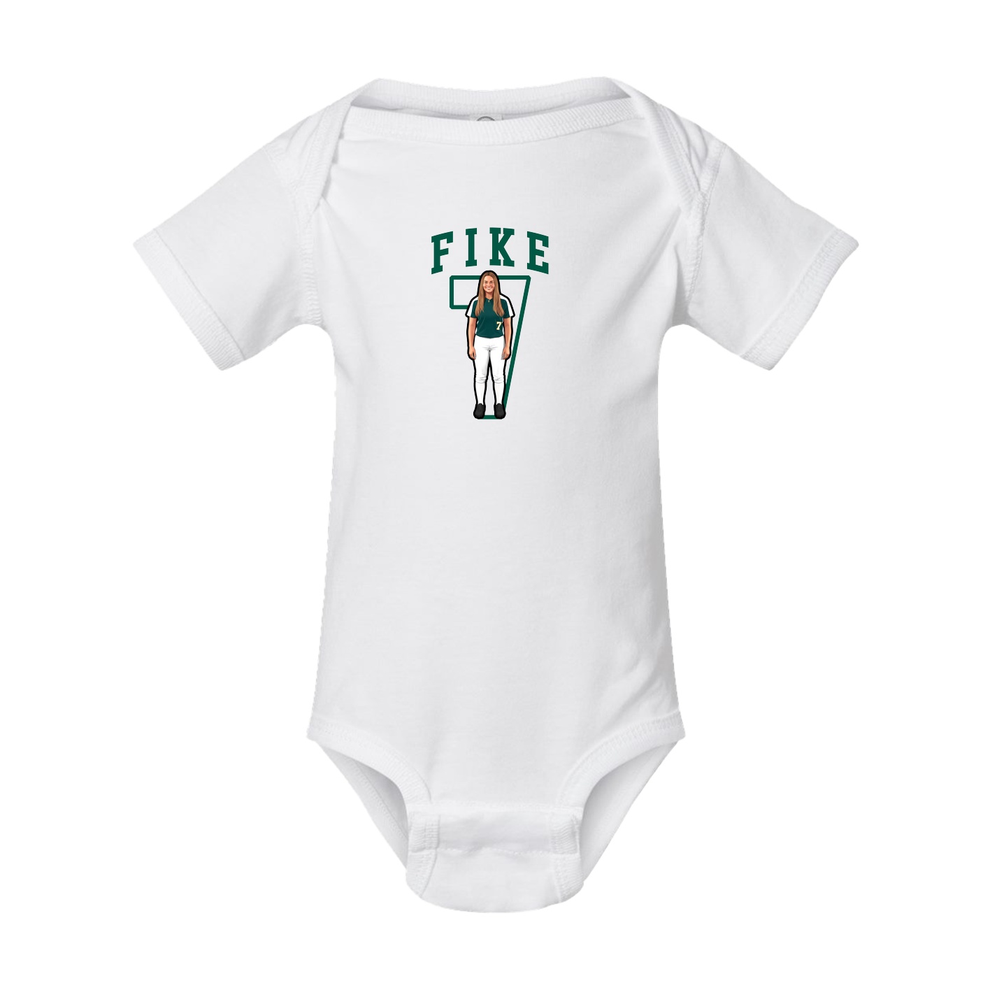 Baby Onesie — Shirsey in White