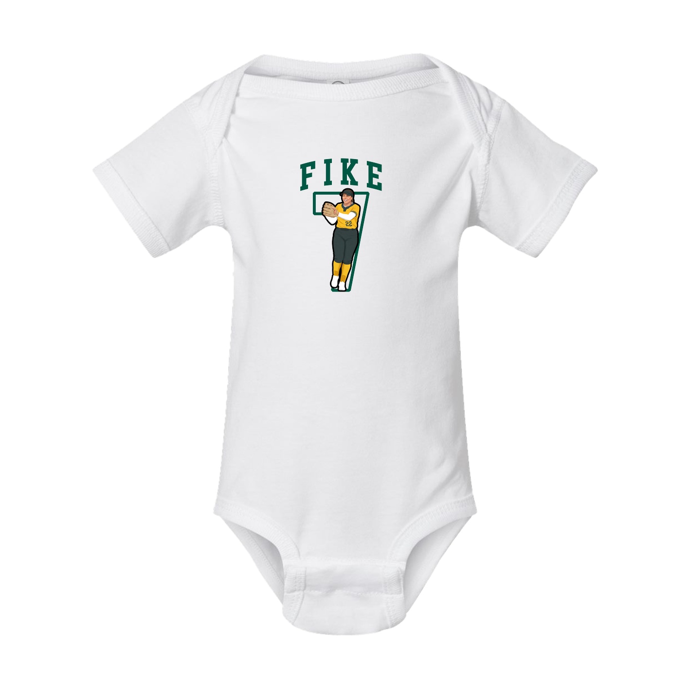Baby Onesie — Shirsey in White