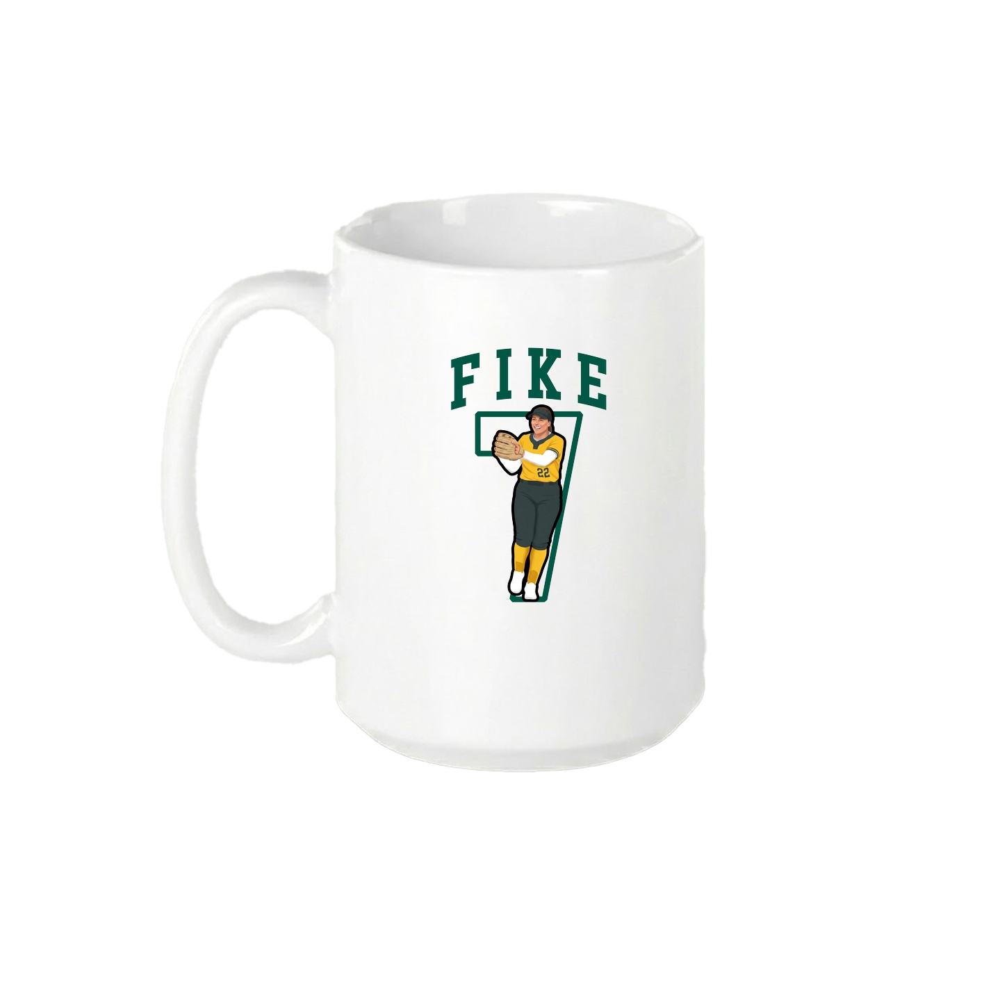 15oz Coffee Mug — Shirsey in White