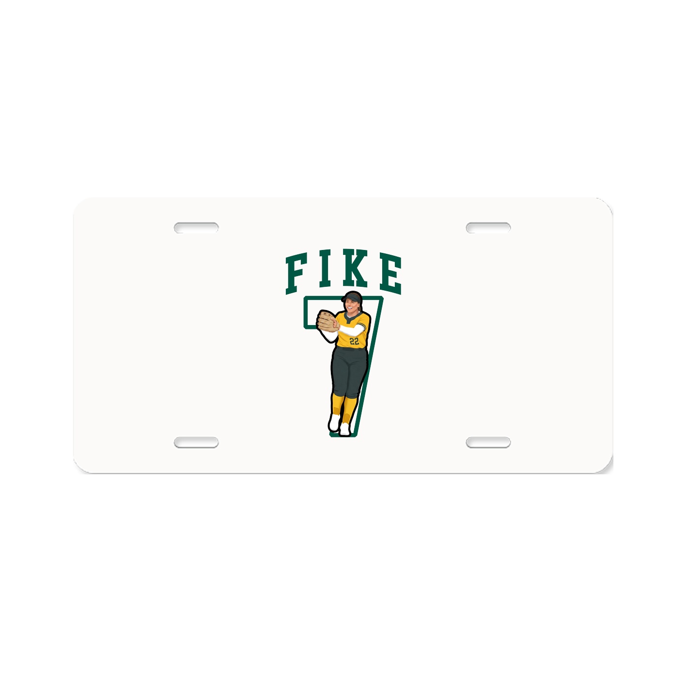 License Plate — Shirsey in Classic