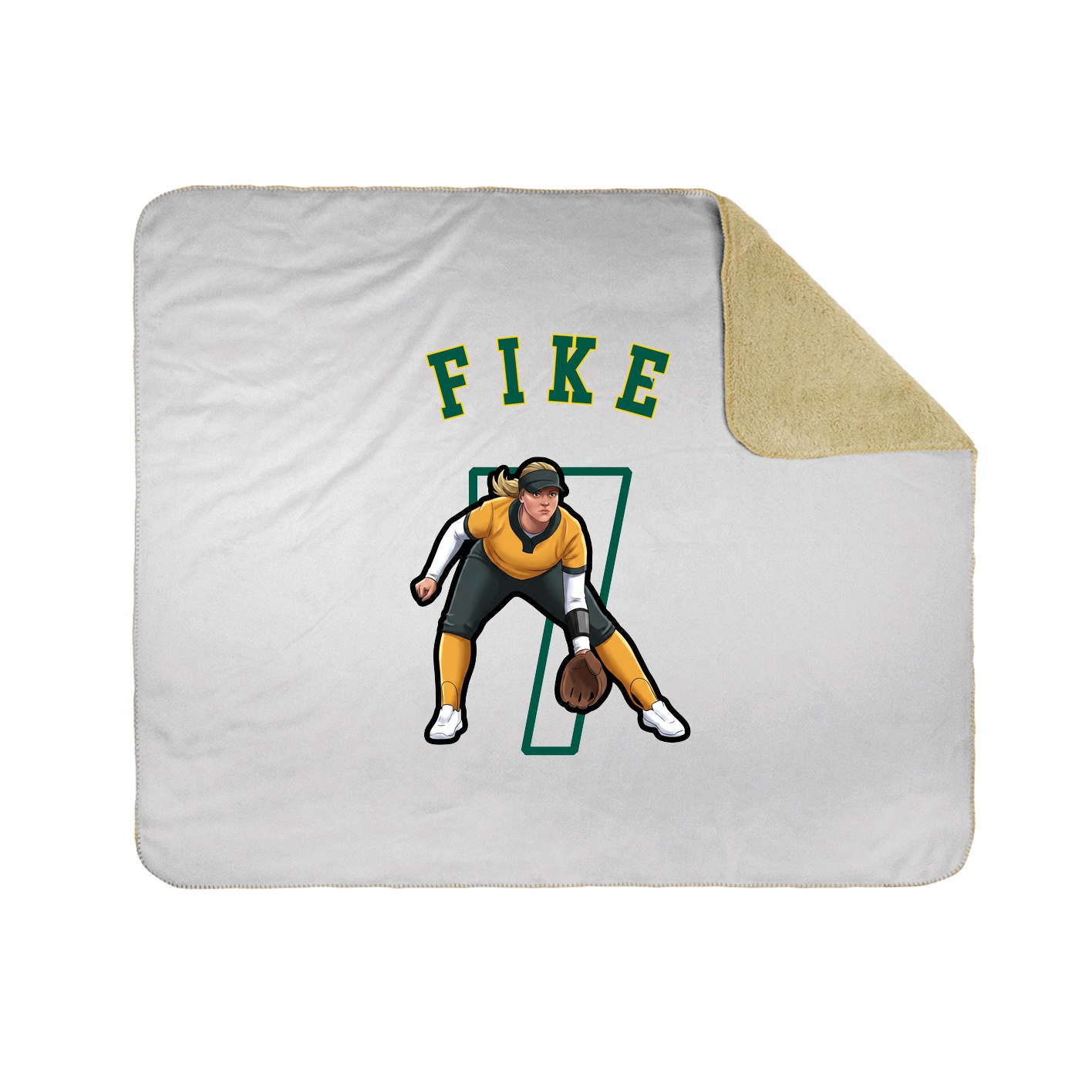 Throw Blanket — Shirsey Arch in White