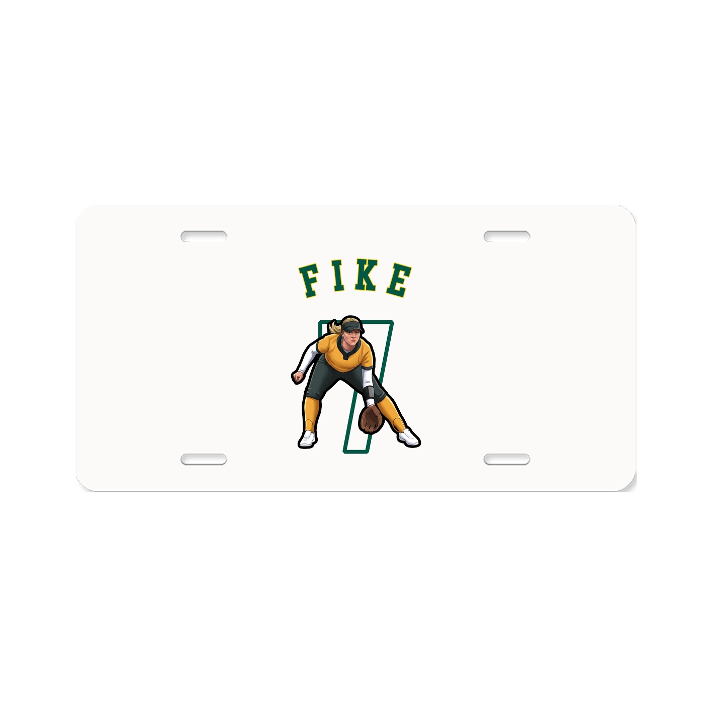 License Plate — Shirsey Arch in Classic