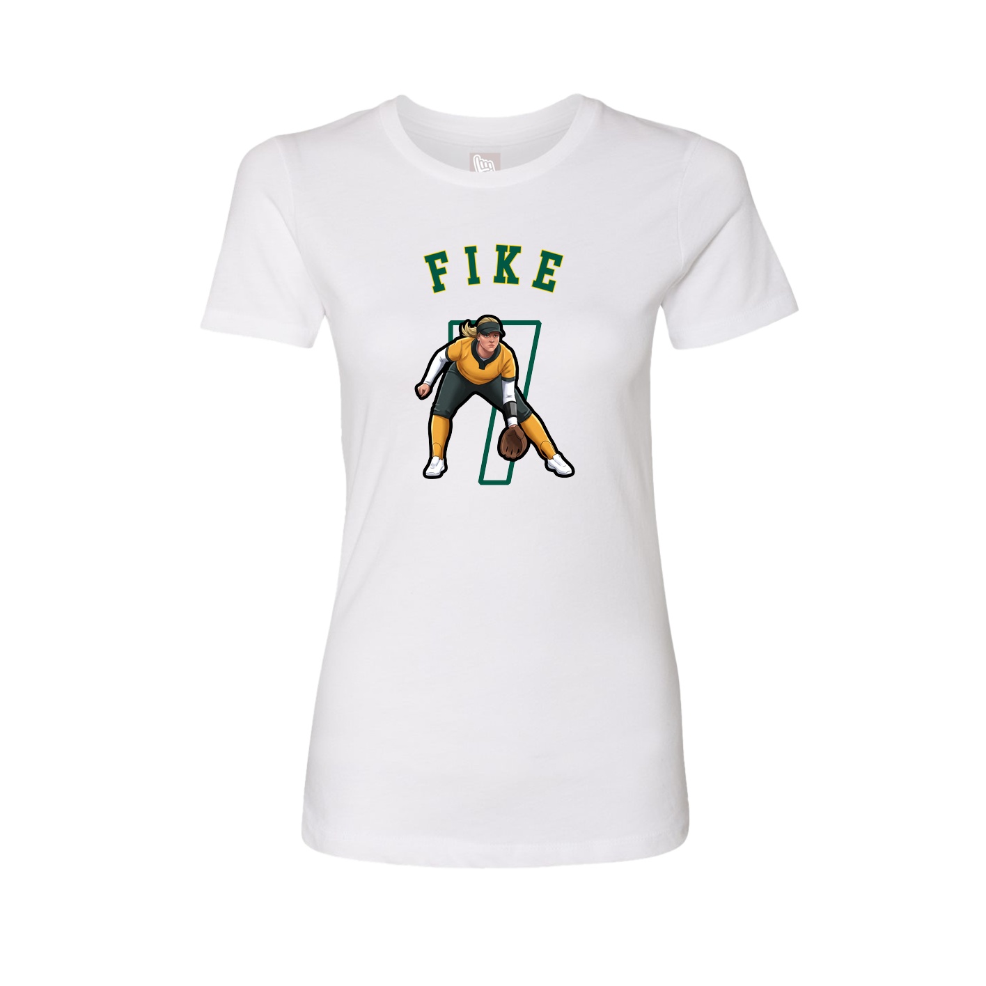 Womens Tee — Shirsey Arch in White