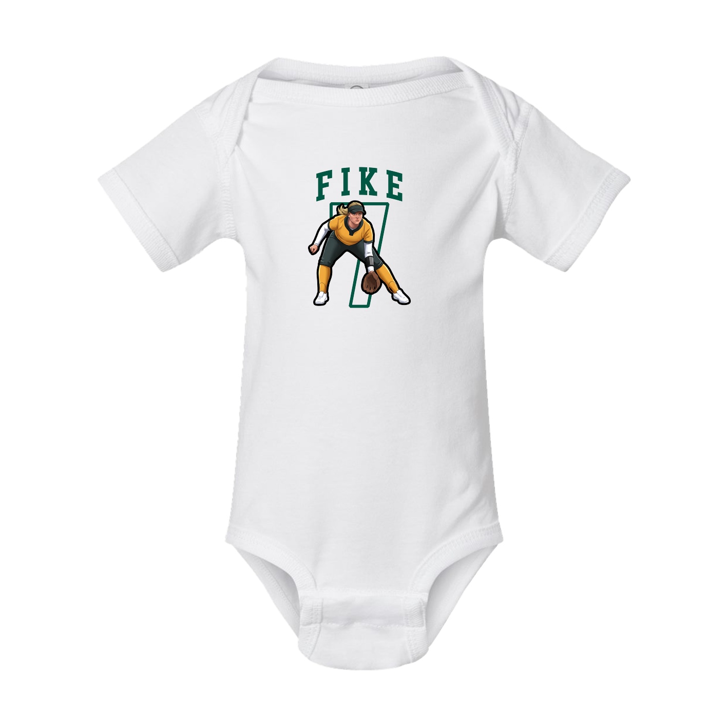 Baby Onesie — Shirsey in White