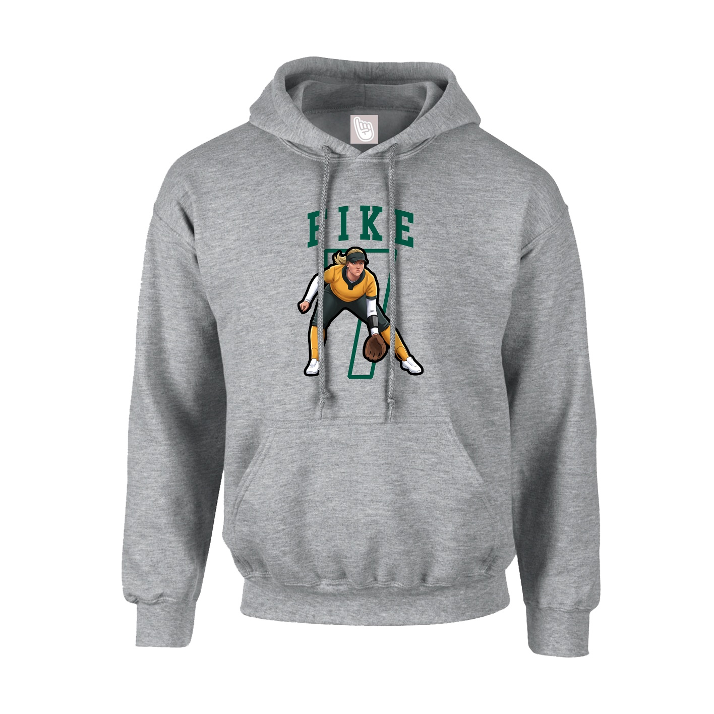 Hoodie — Shirsey in Grey