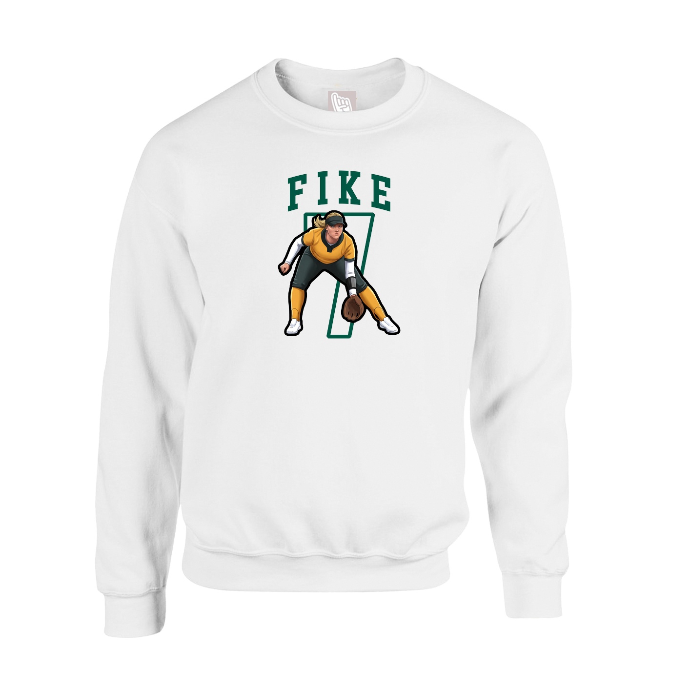Fleece Crew — Shirsey in White