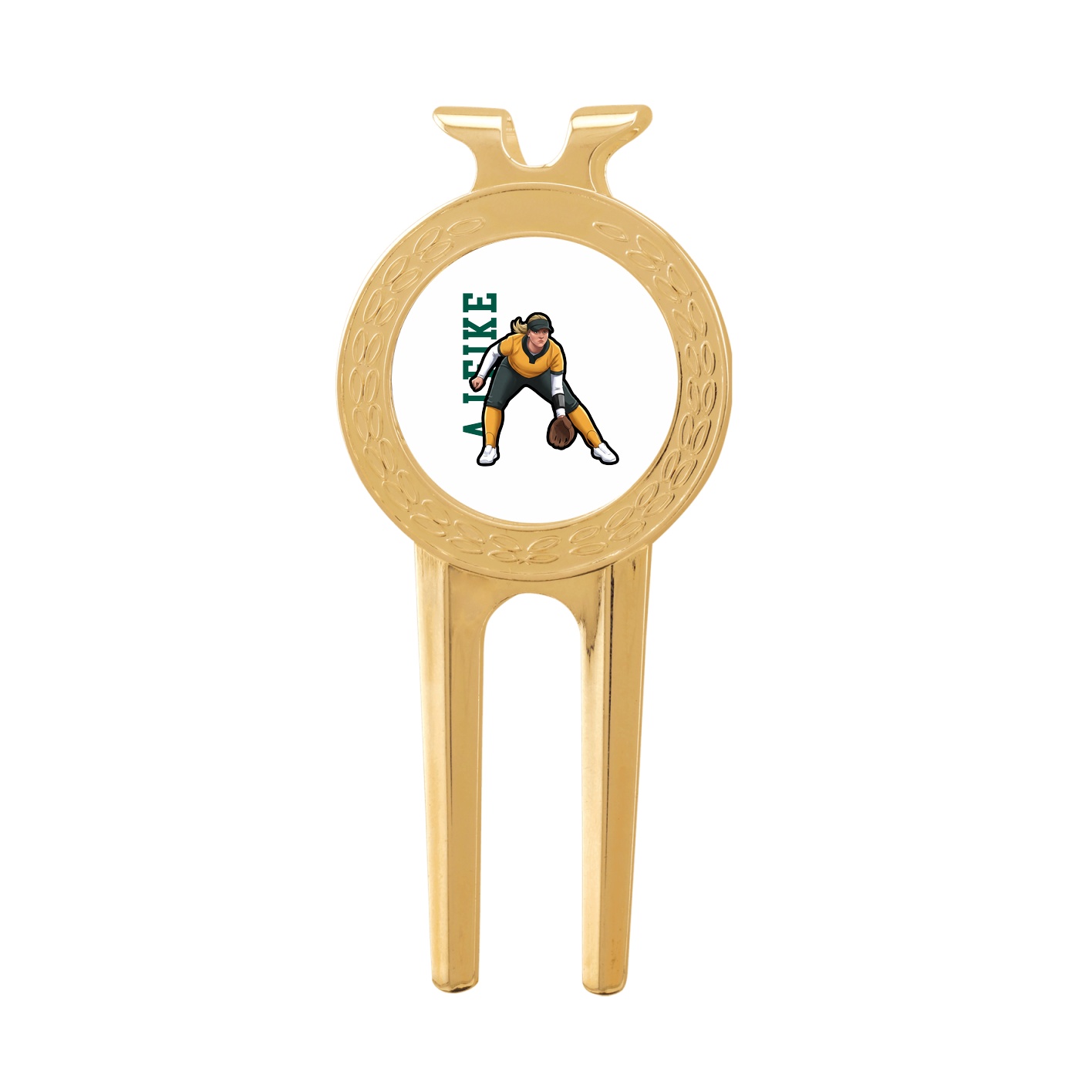 Divot Tool with Ball Marker — Name Vertical in Classic