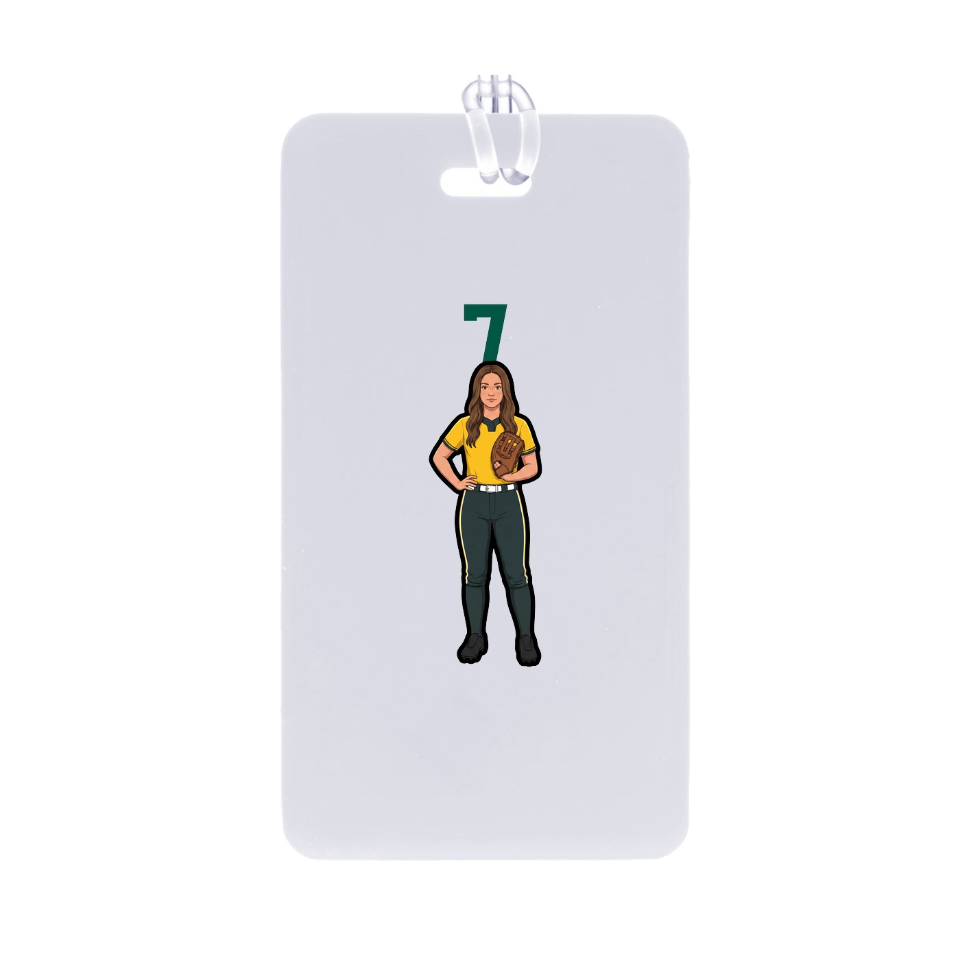 Bag Tag — Number Top in Classic