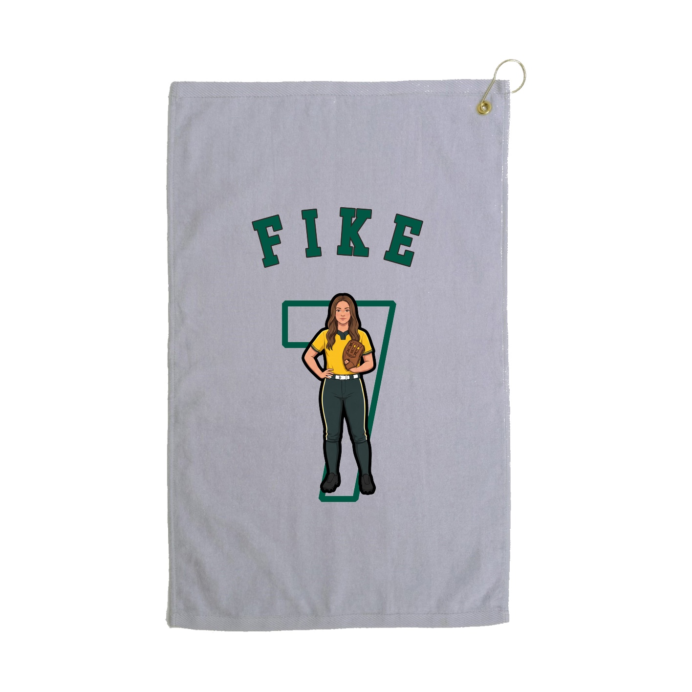 Terry Velour Golf Towel