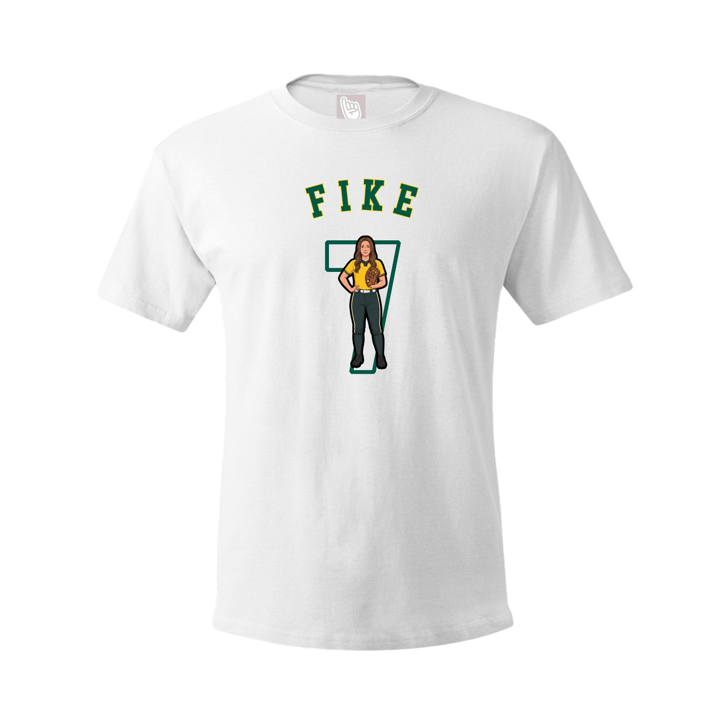 Tee — Shirsey Arch in White