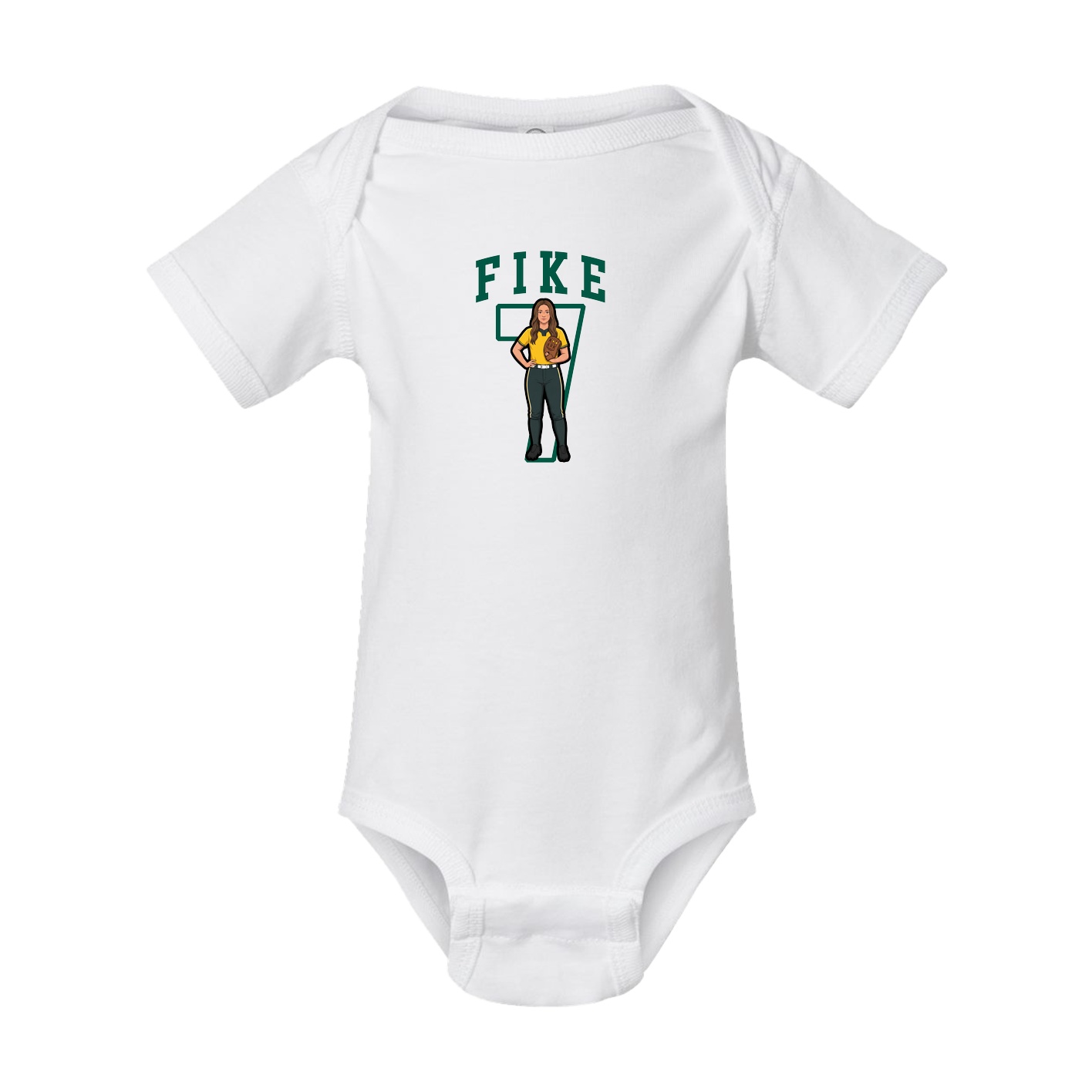 Baby Onesie — Shirsey in White