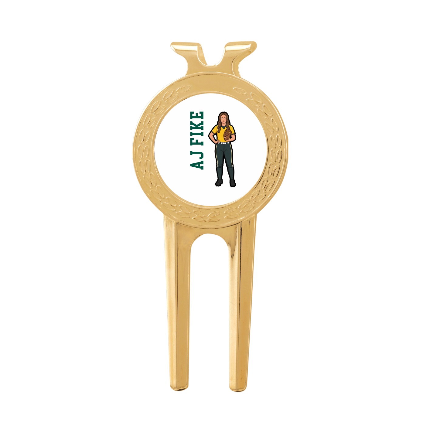 Divot Tool with Ball Marker — Name Vertical in Classic