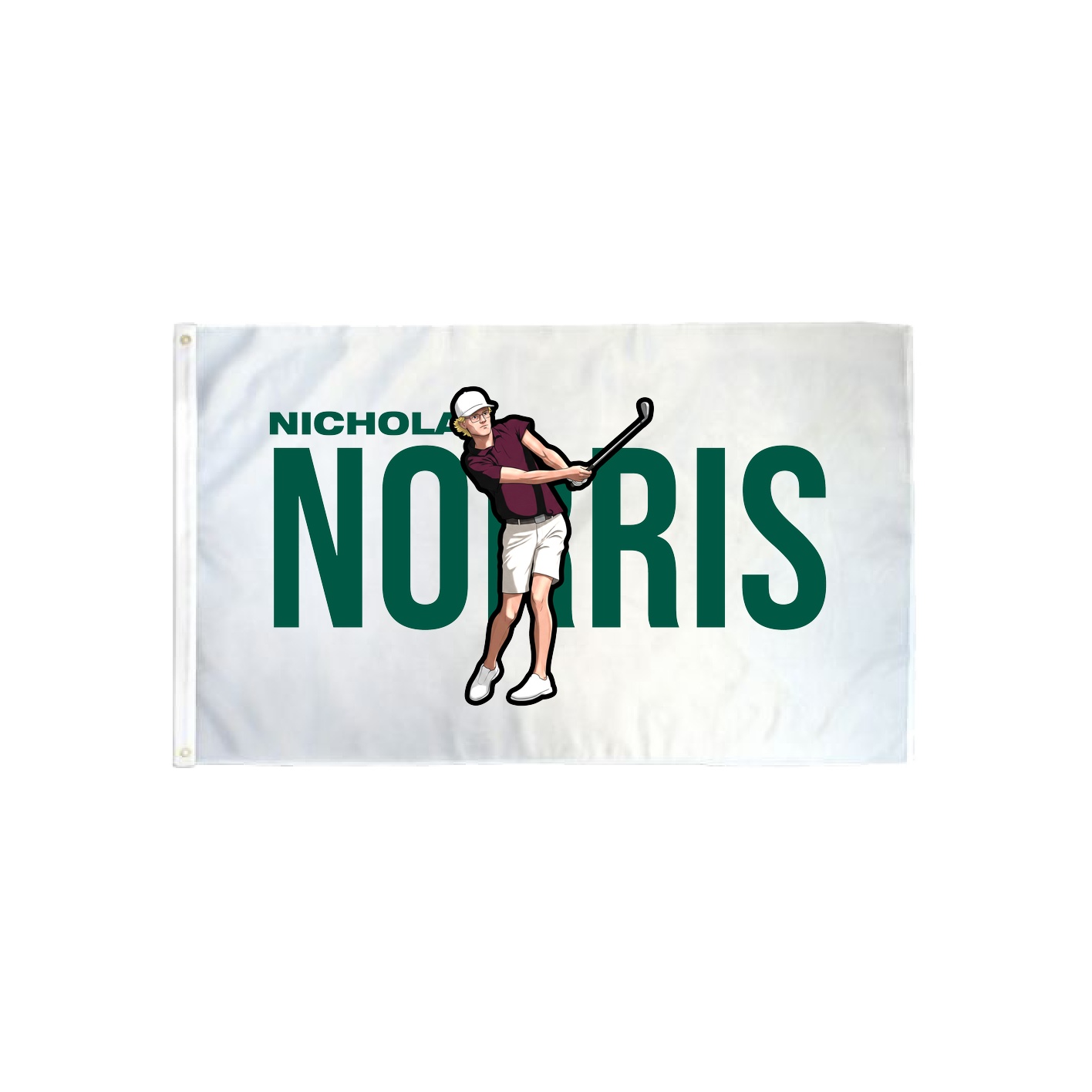 3x5 Flag — Player Name in Classic