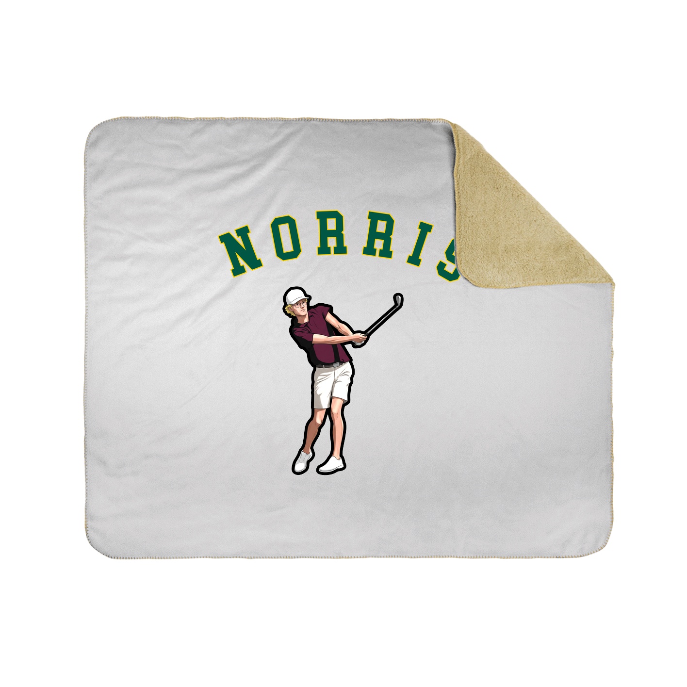 Throw Blanket — Shirsey Arch in White