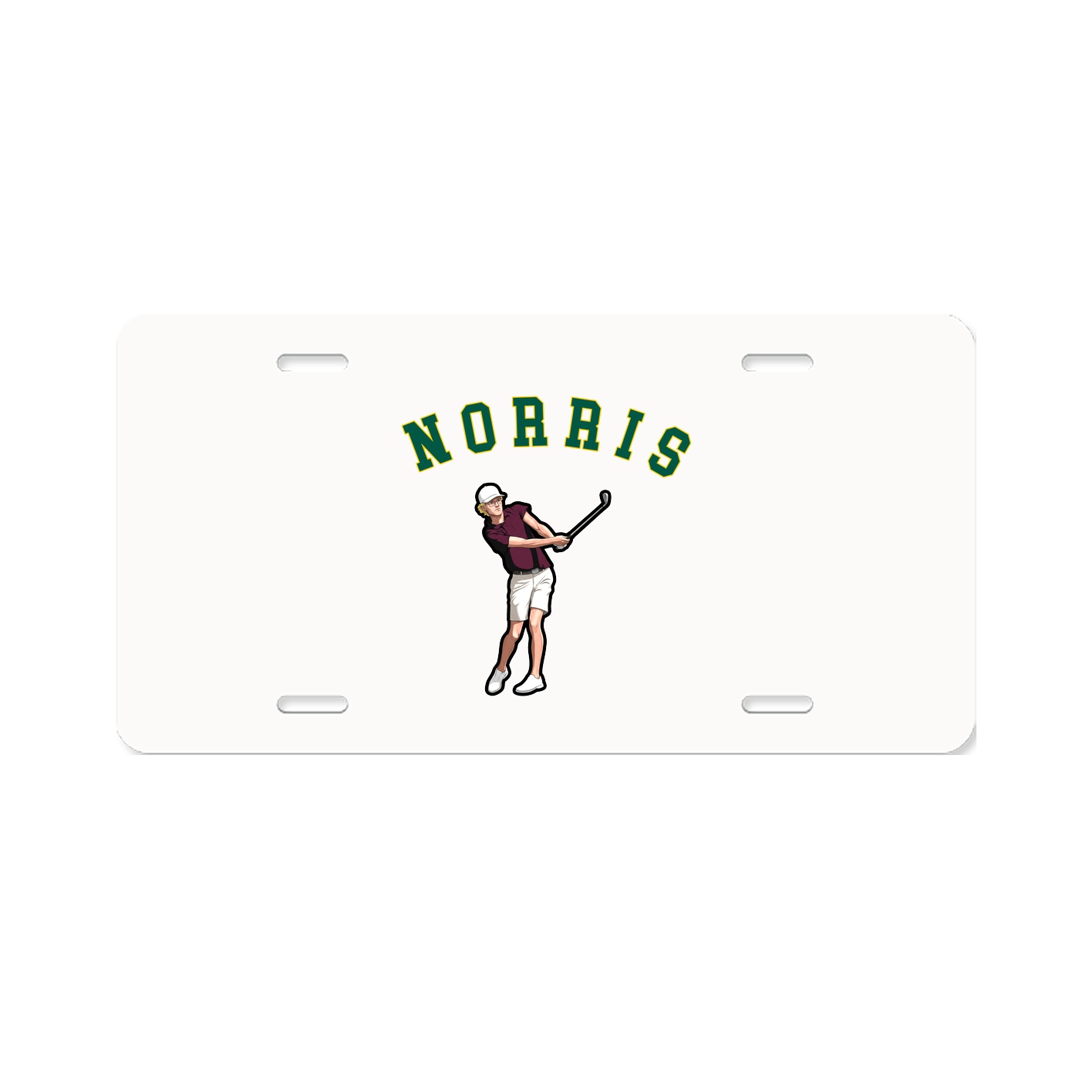 License Plate — Shirsey Arch in Classic