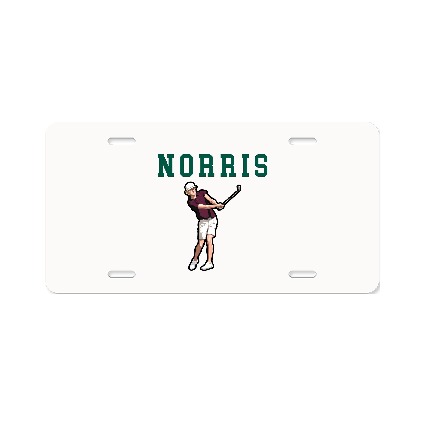 License Plate — Shirsey in Classic