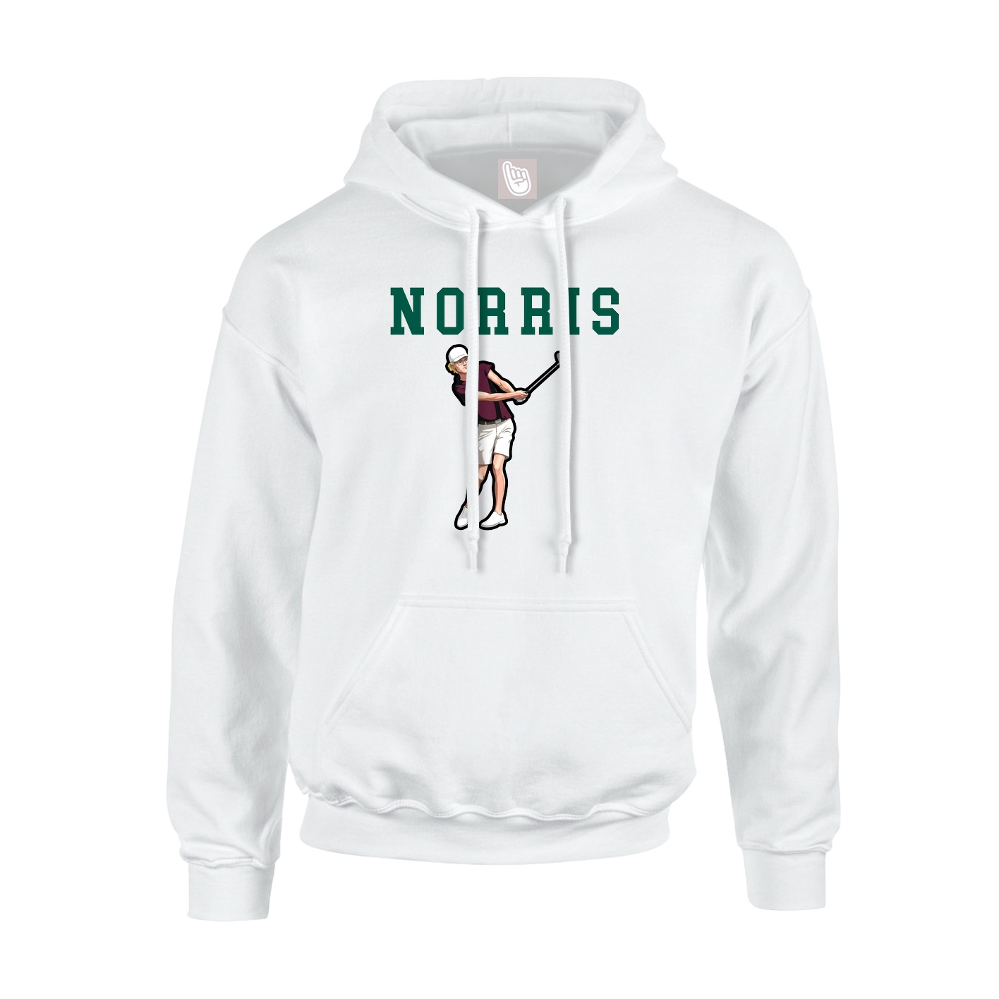 Youth Hoodie — Shirsey in White
