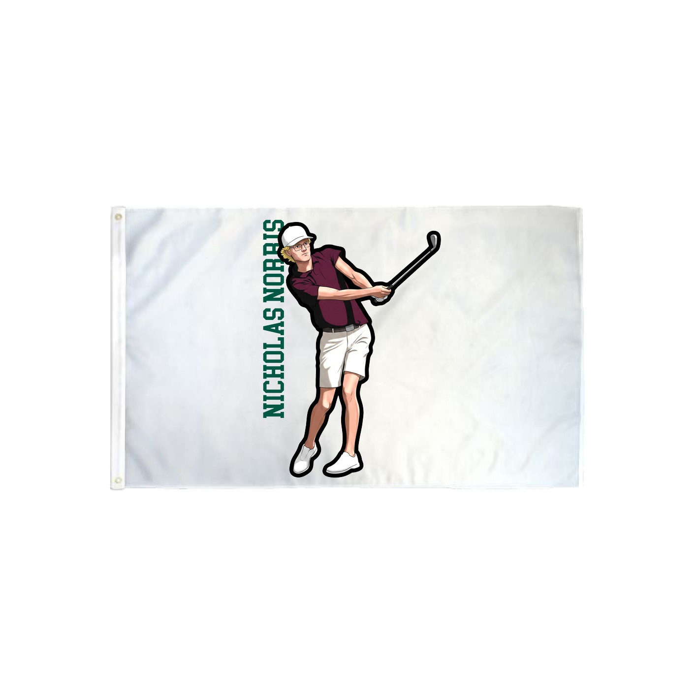 3x5 Flag — Name Vertical in Classic