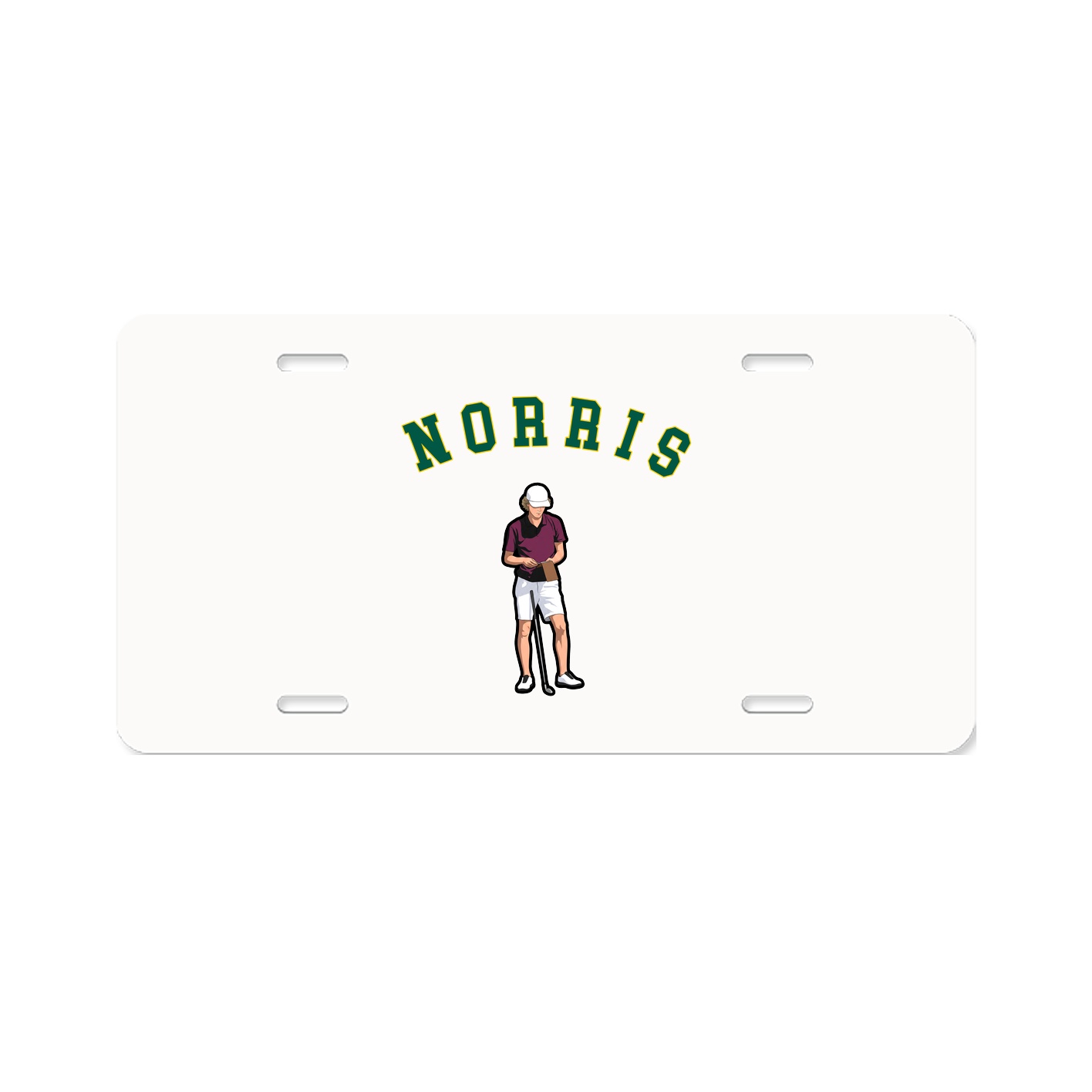 License Plate — Shirsey Arch in Classic