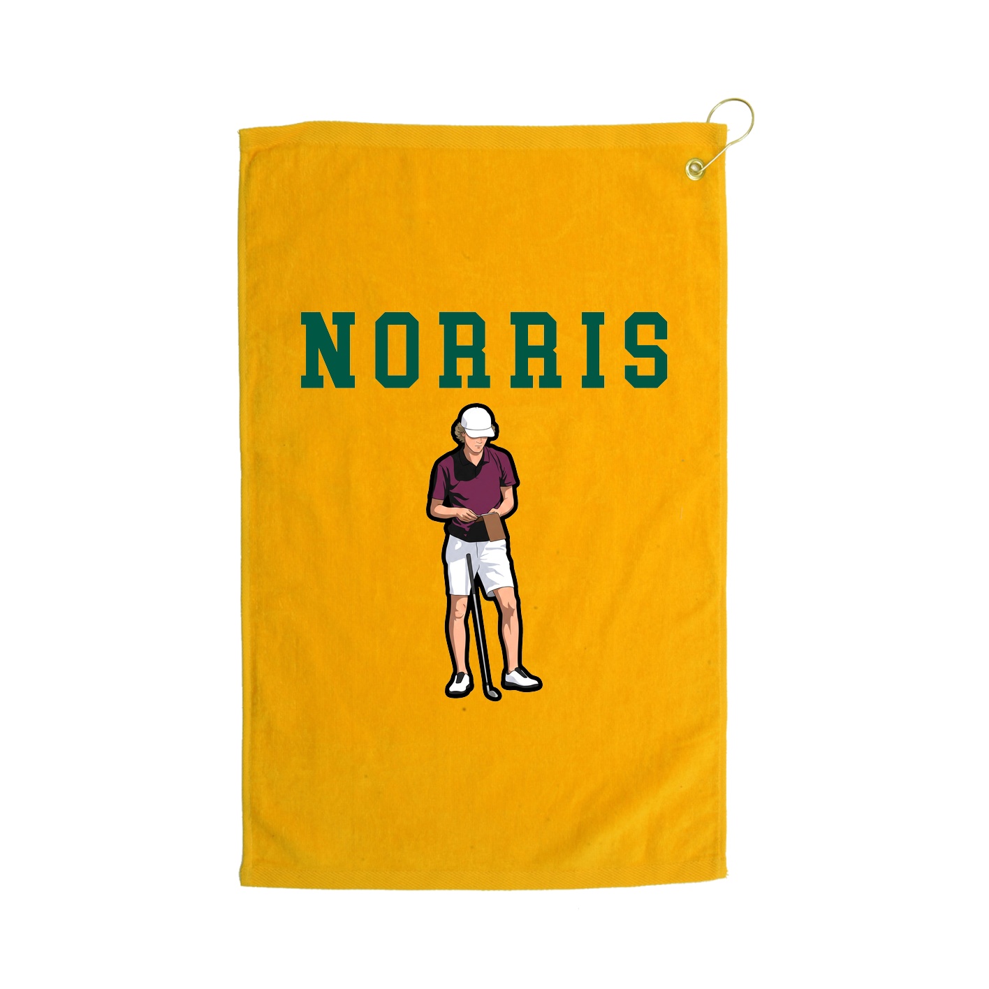 Golf Towel — Shirsey in Gold