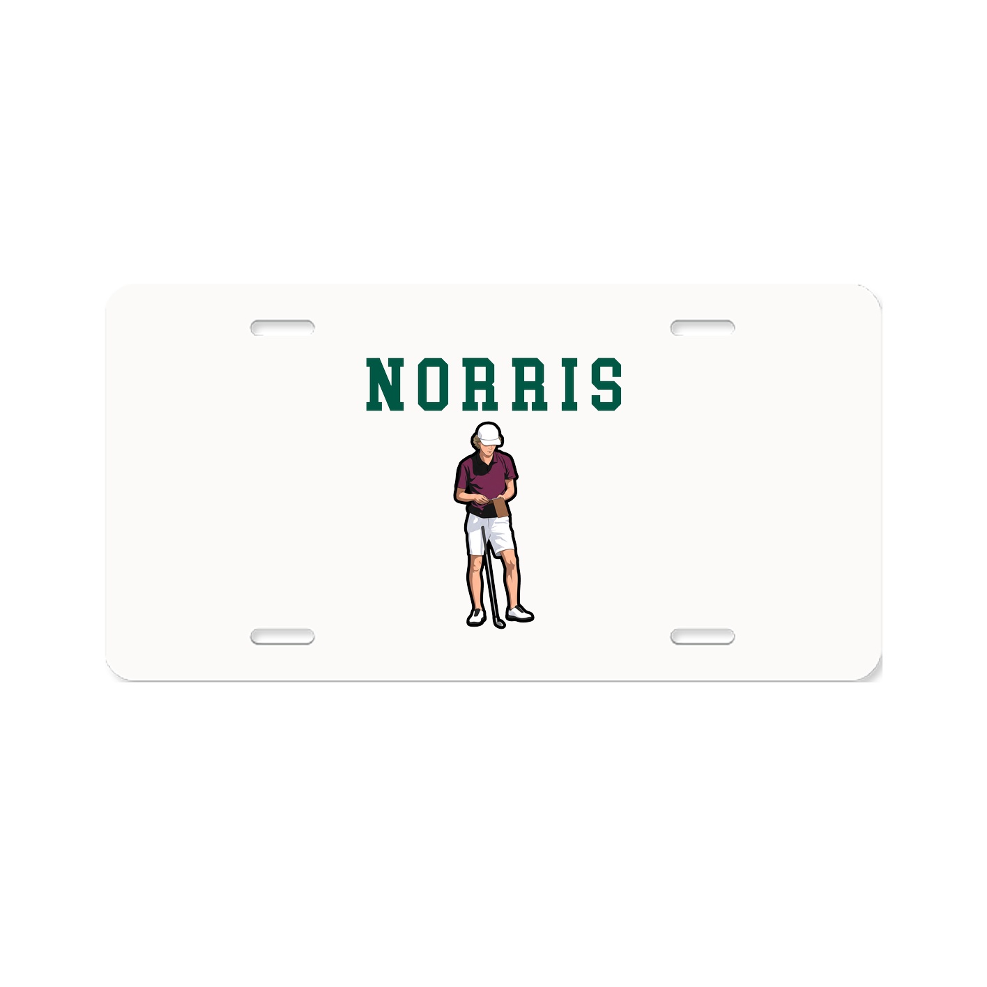 License Plate — Shirsey in Classic