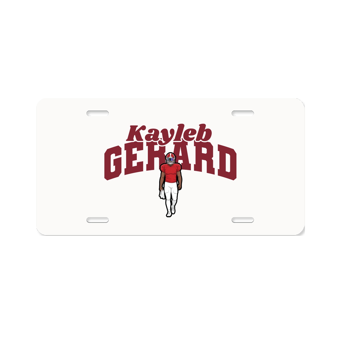 License Plate — Signature Arch in Classic