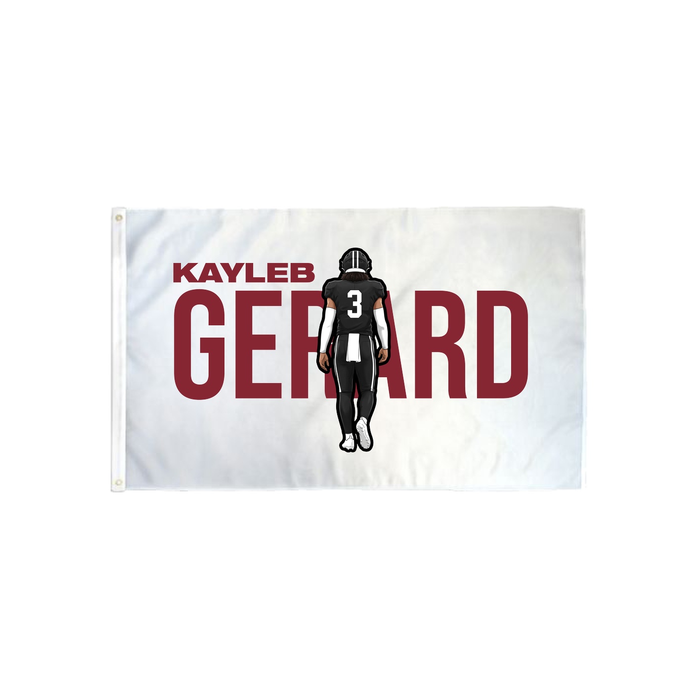 3x5 Flag — Player Name in Classic