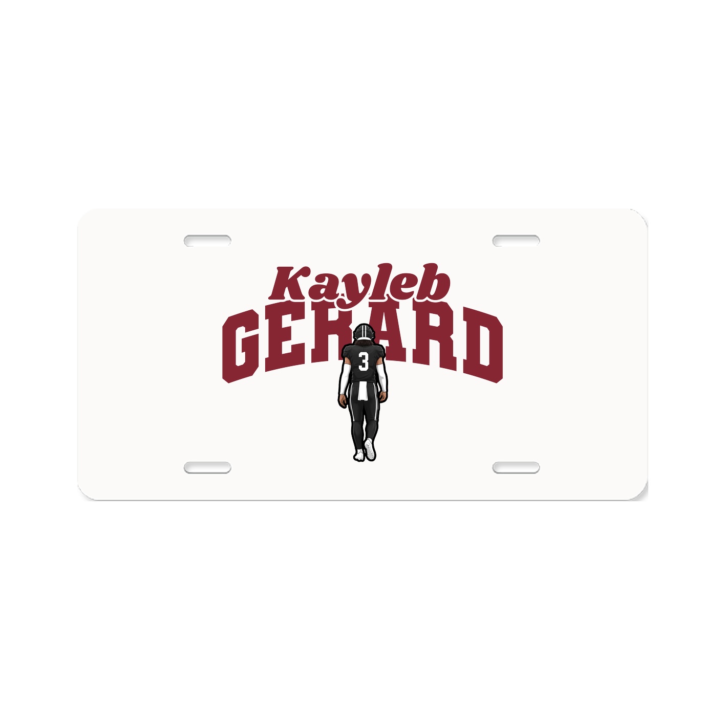 License Plate — Signature Arch in Classic