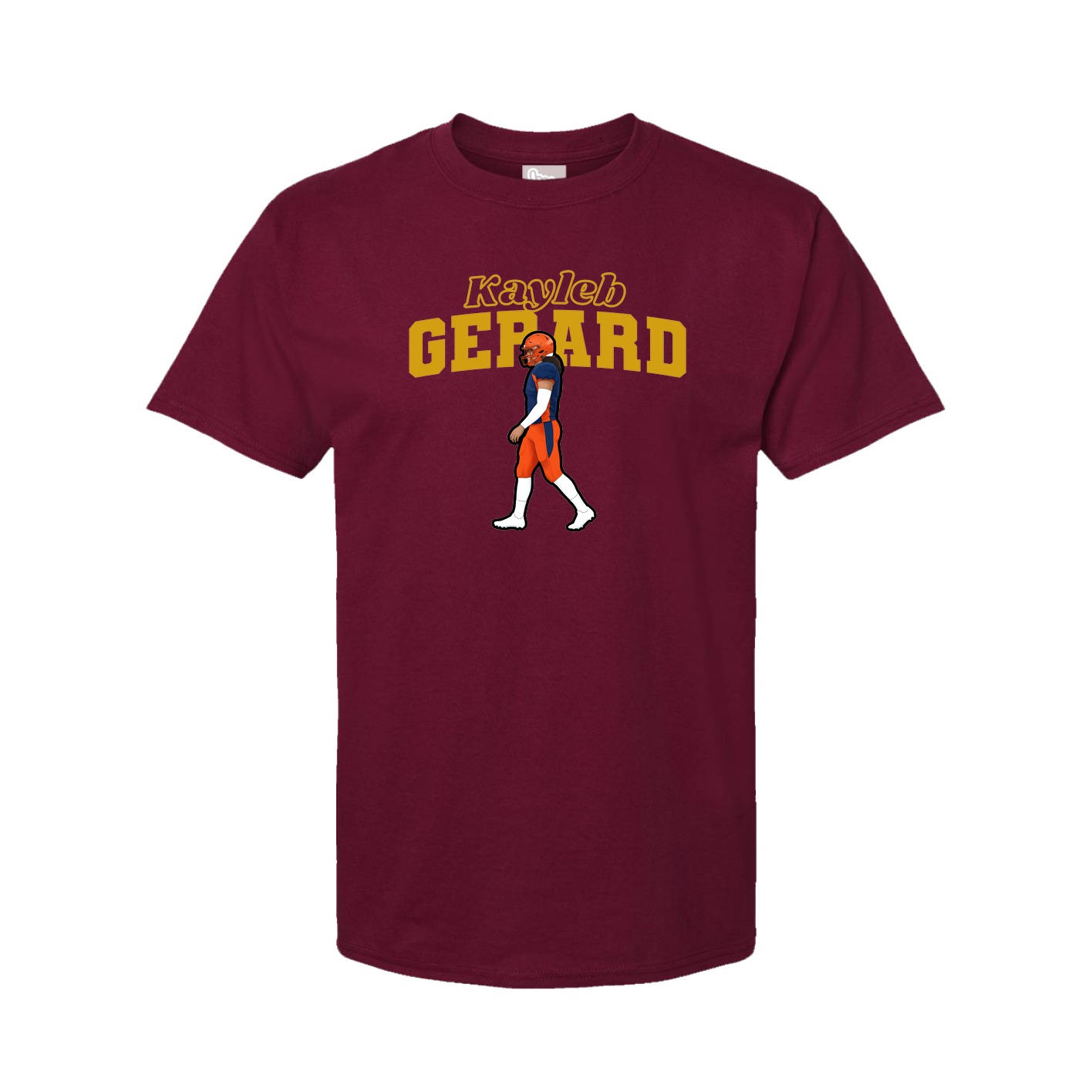 Youth Tee — Name Arch in Cardinal