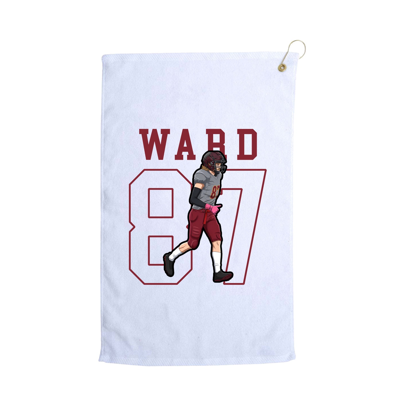 Golf Towel — Shirsey in White