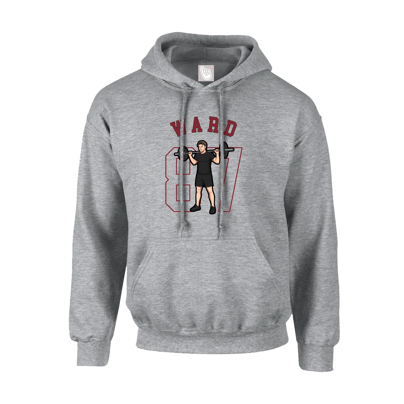 Hoodie — Shirsey Arch in Grey