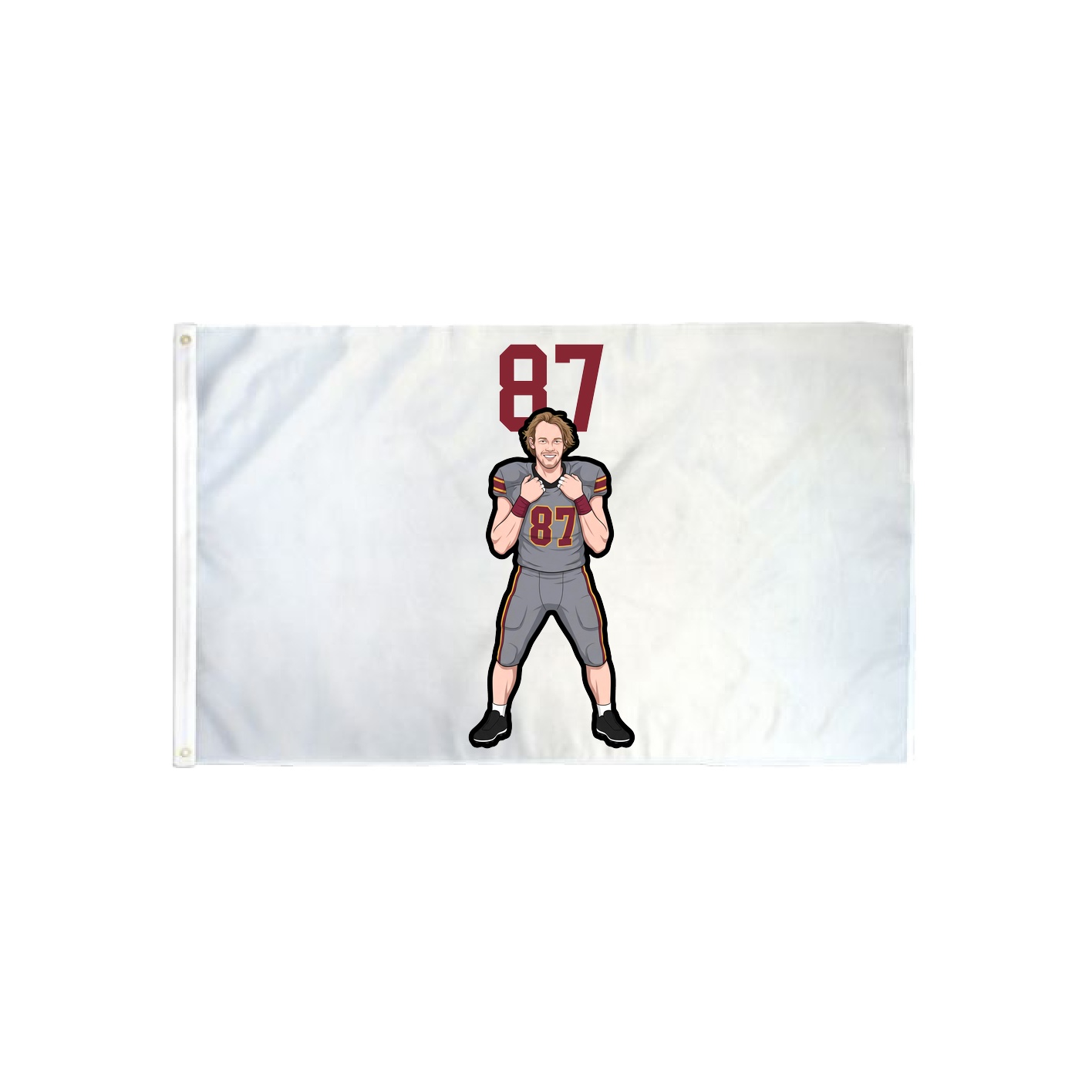 3x5 Flag — Number Top in Classic