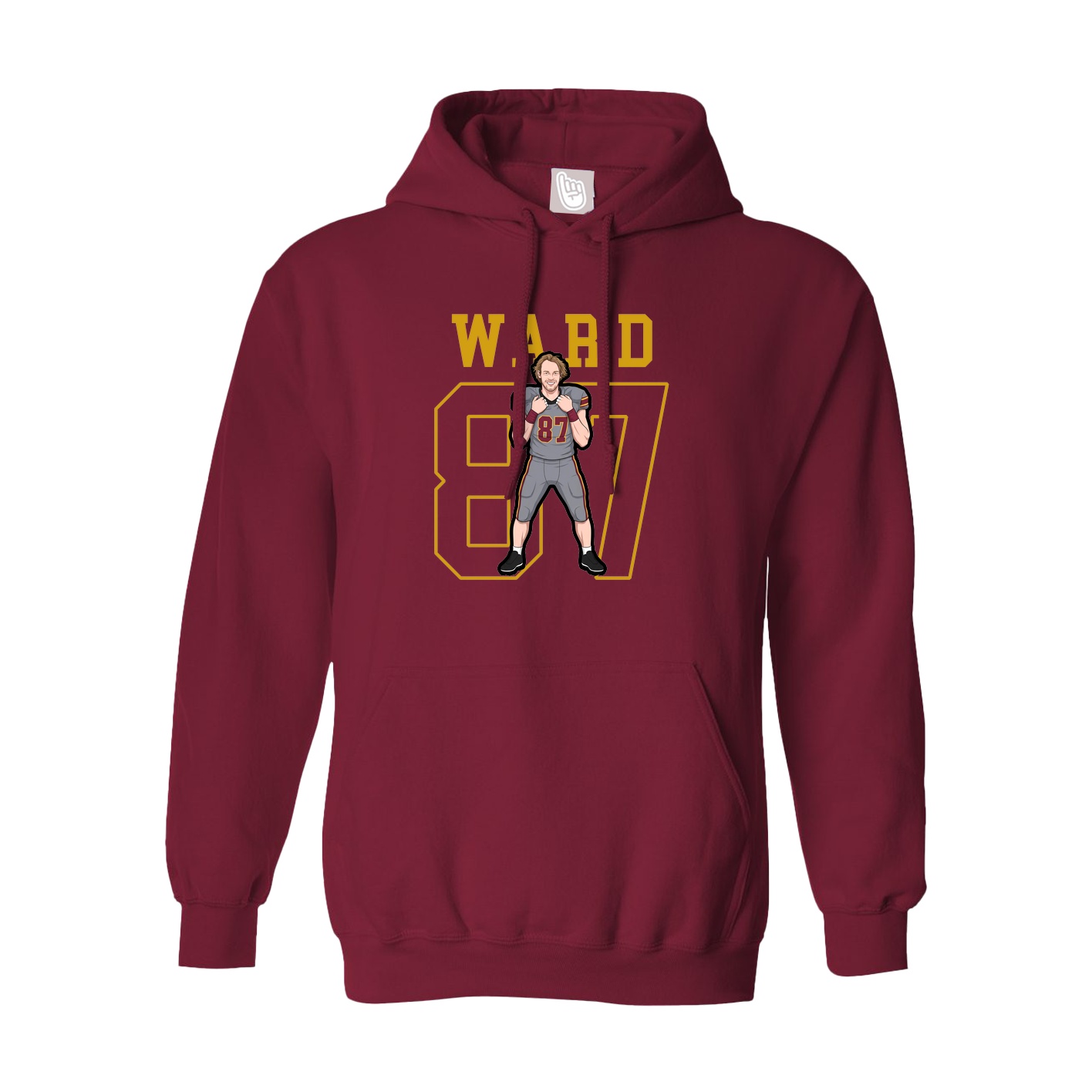 Hoodie — Shirsey in Cardinal