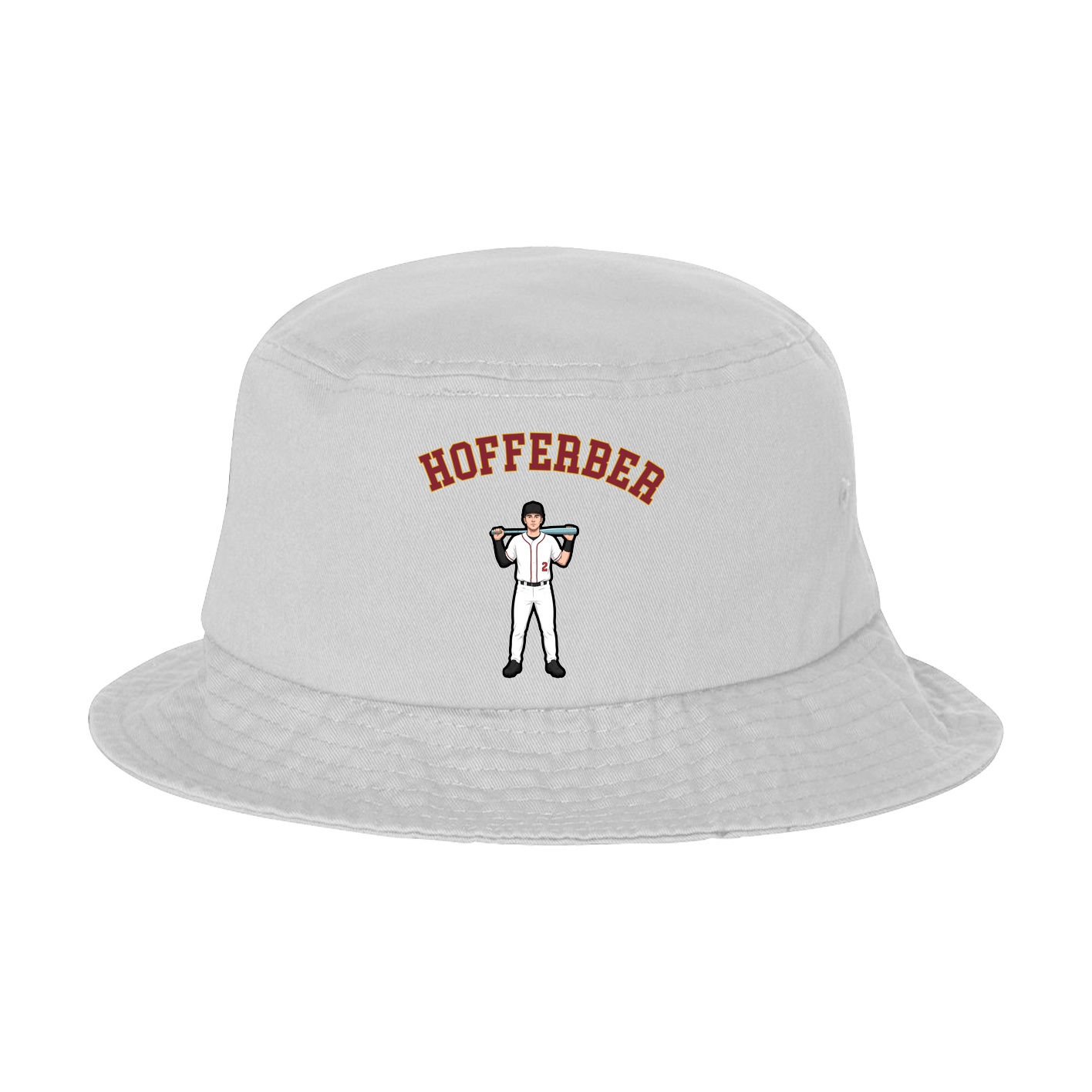 Bucket Cap — Shirsey Arch in White