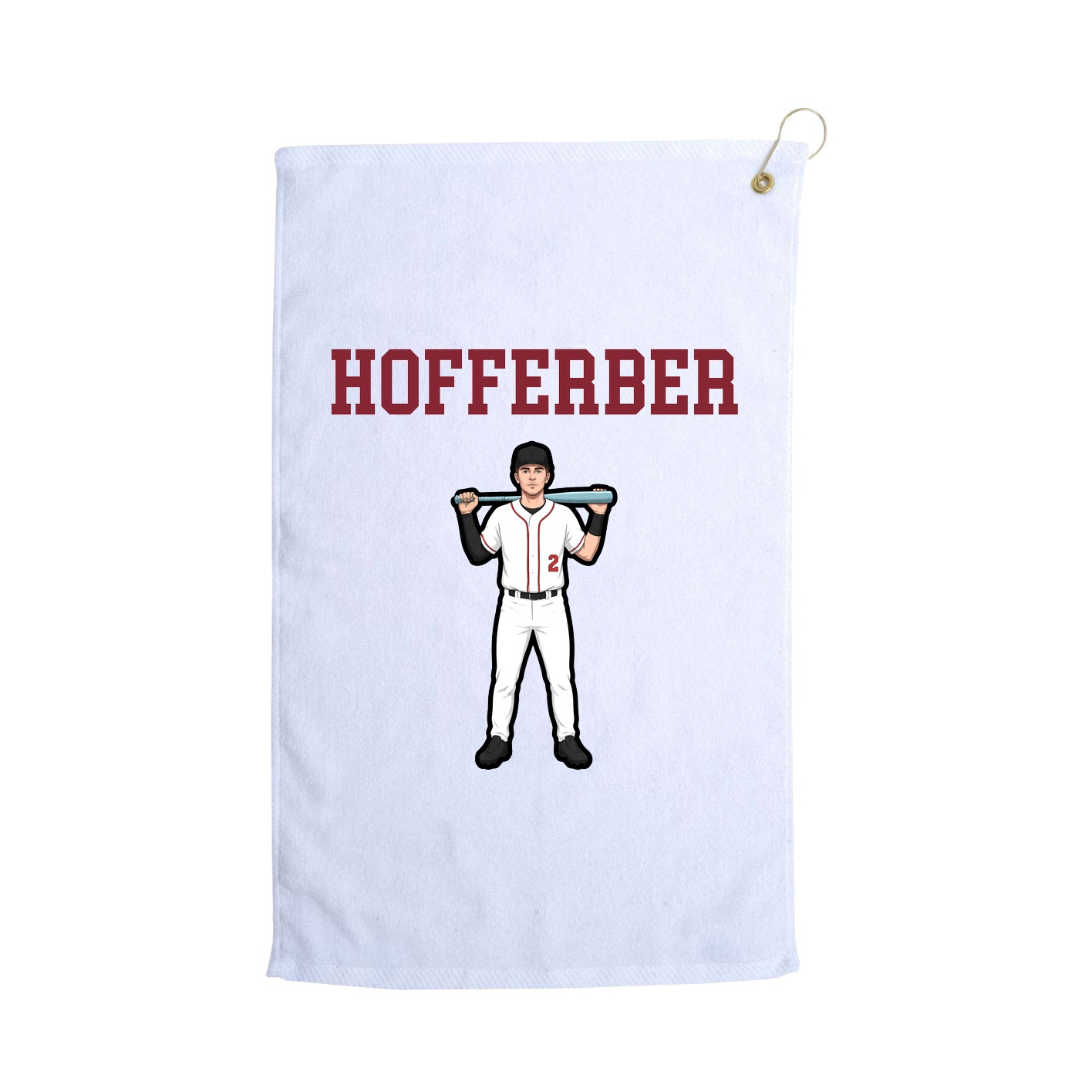 Golf Towel — Shirsey in White