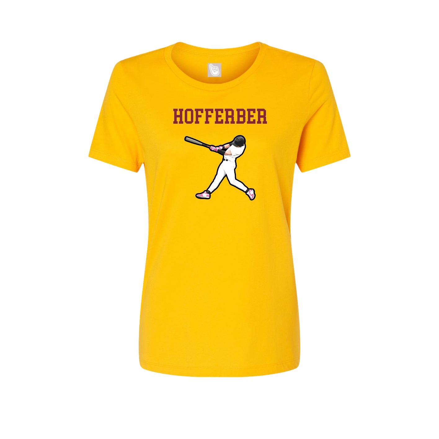 Fitted Women's Tee — Shirsey in Gold