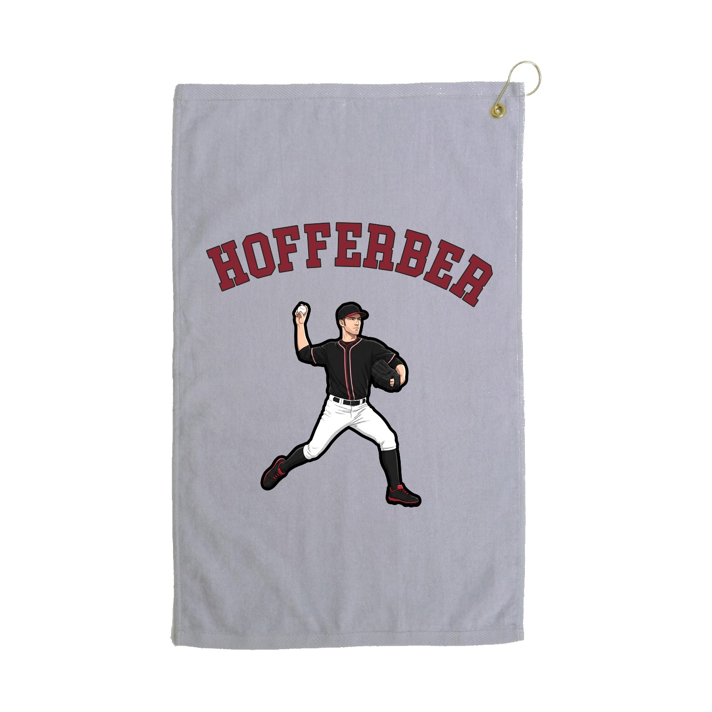 Golf Towel — Shirsey Arch in Grey